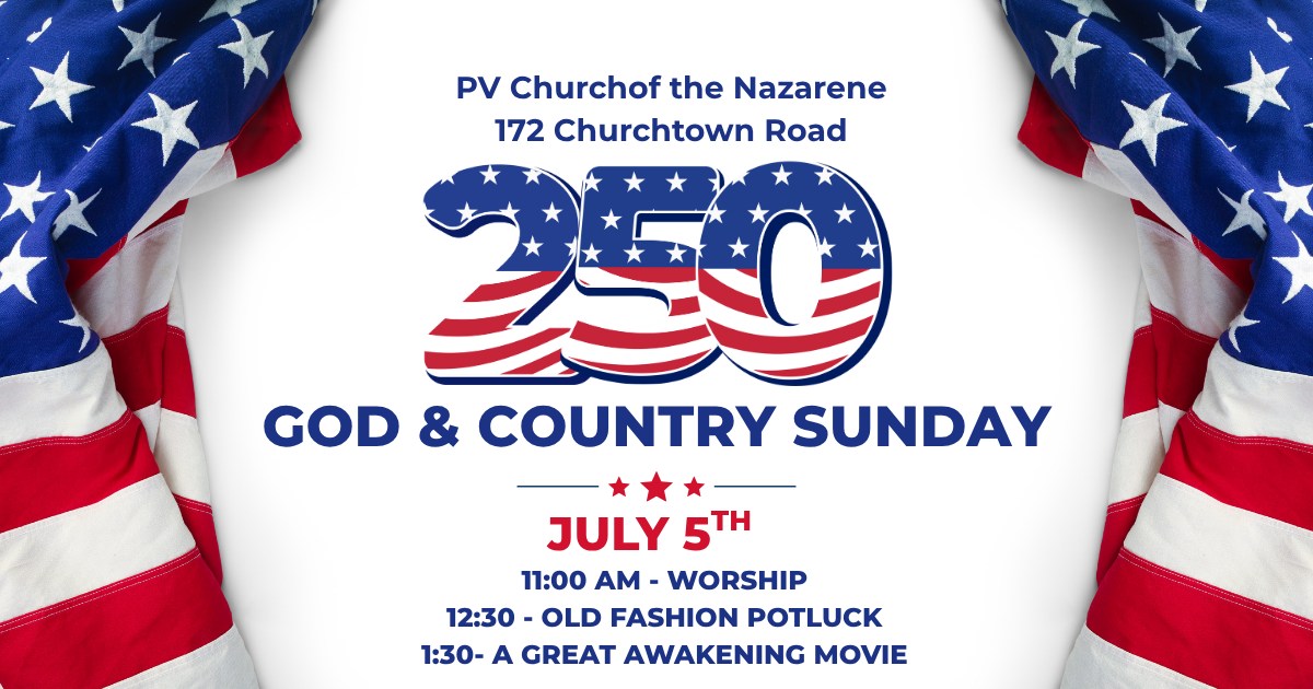Pennsville Church of the Nazarene Facebook ad from Jul 4, 2026