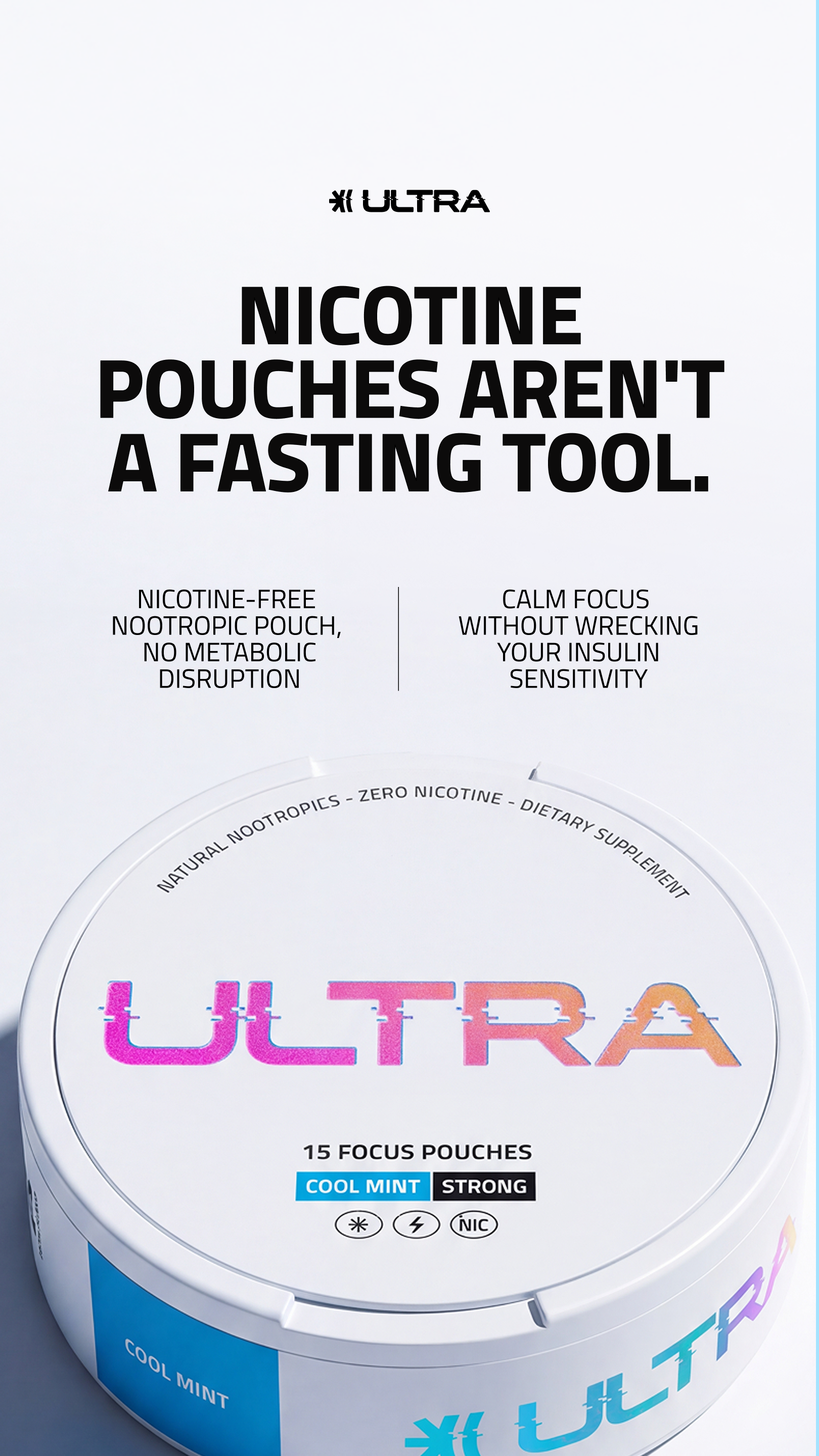 Ultra Pouches Facebook ad