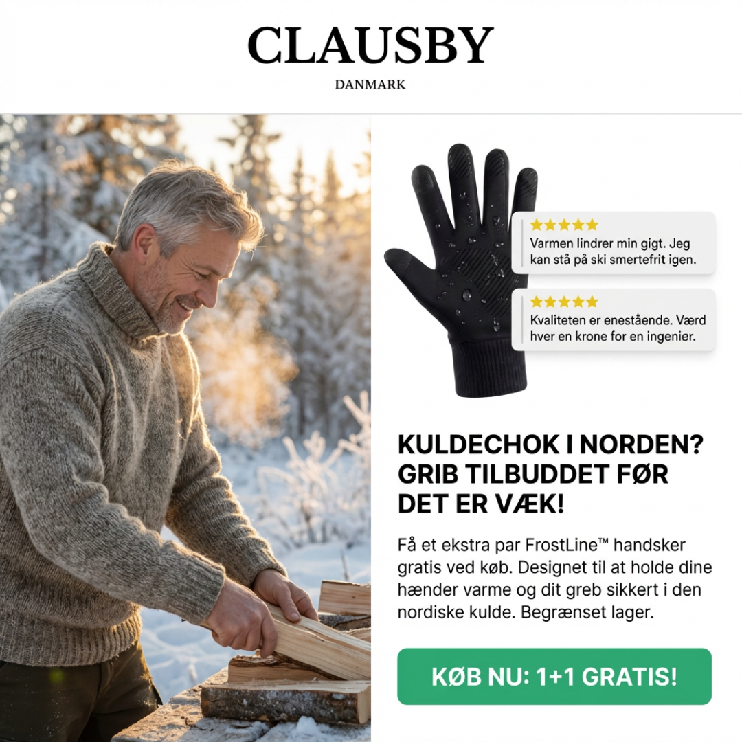 Clausby Facebook ad: Ingen flere kolde fingre
