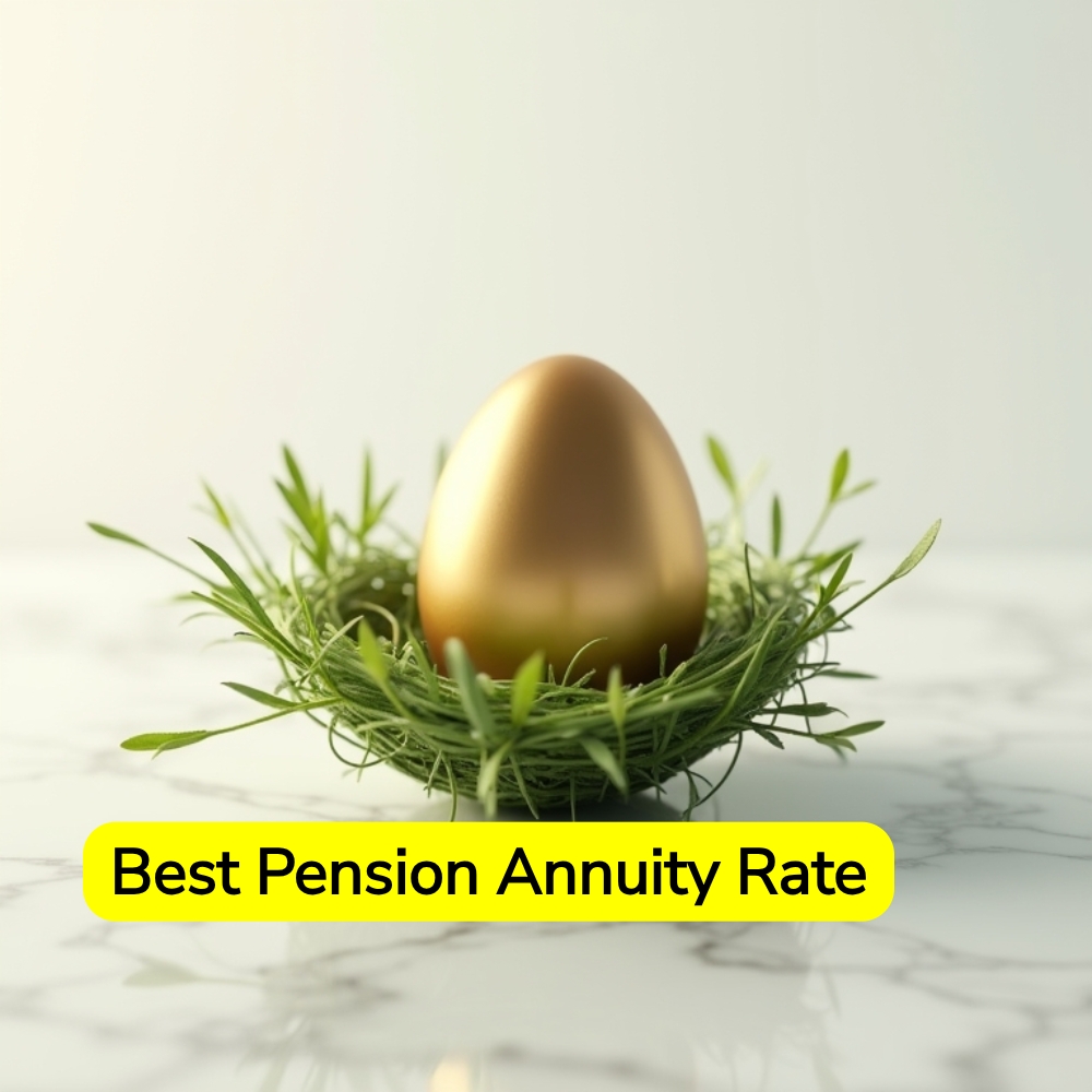 Daily Input Guide Facebook ad: Best Pension Annuity Rate.