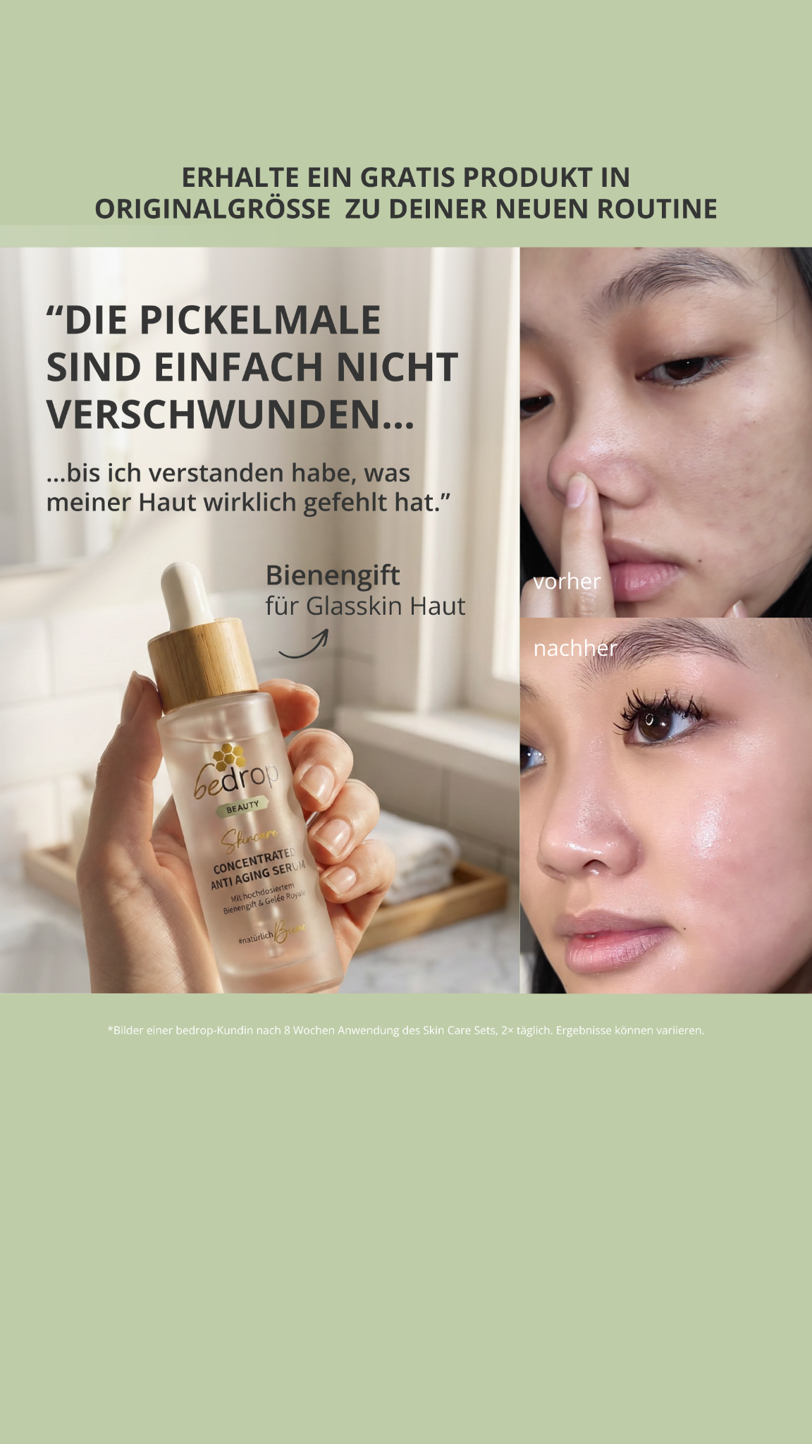 Bedrop #natürlichbiene Facebook ad