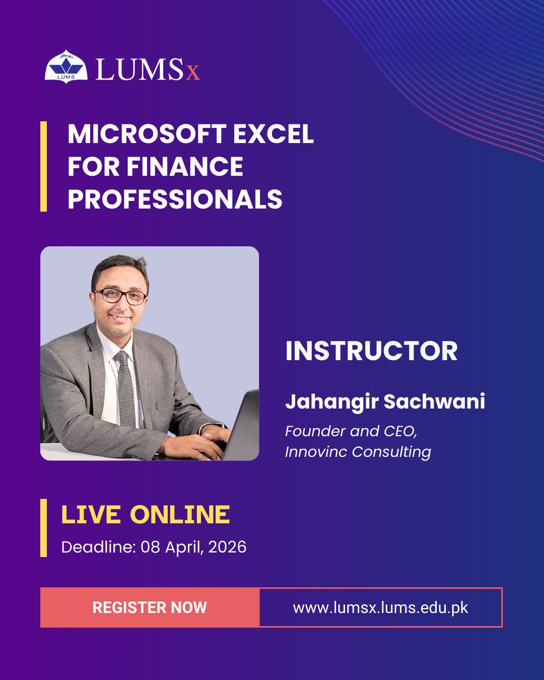 LUMSx online Facebook ad