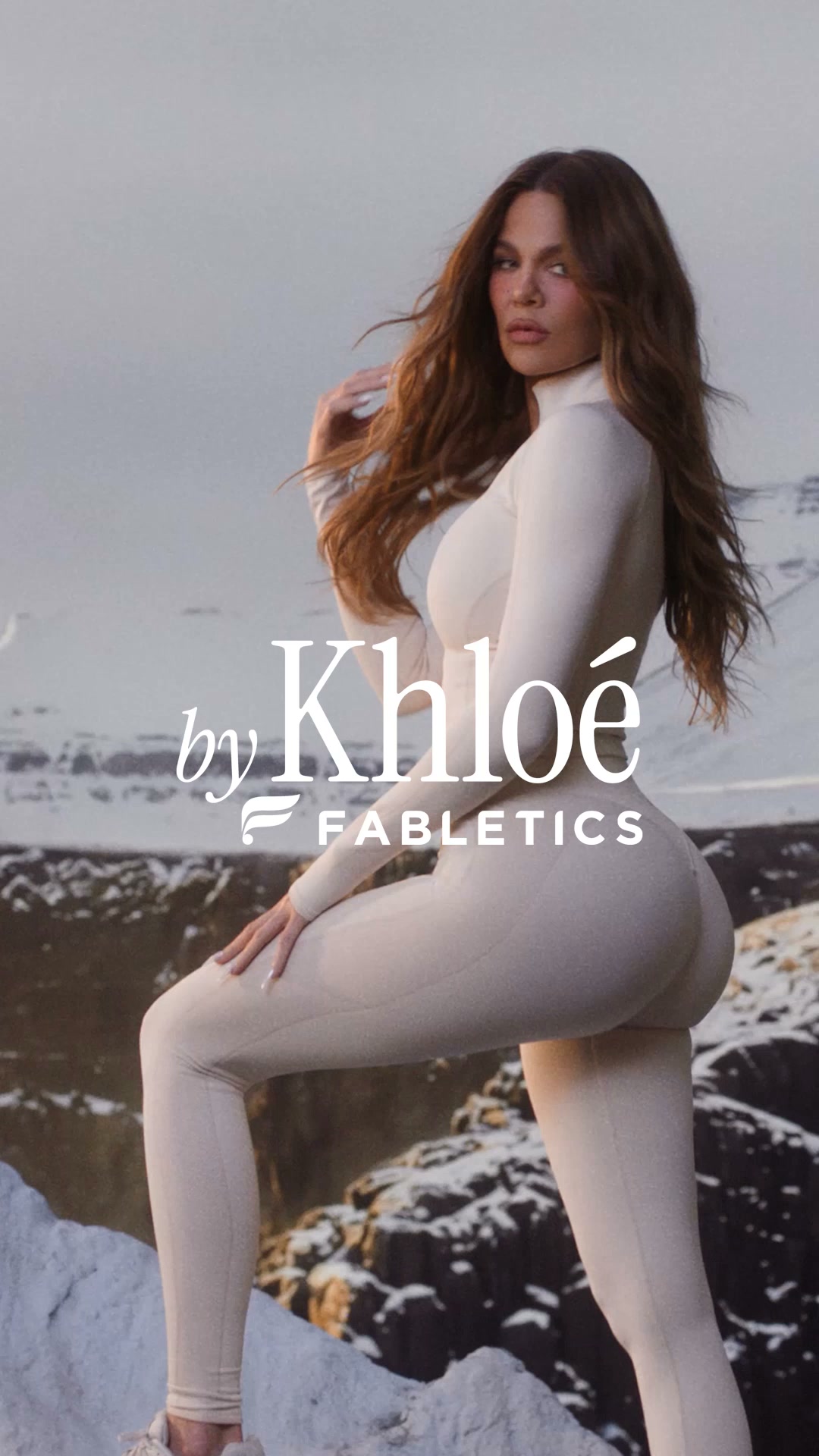 Khloé Kardashian Facebook ad: Fabletics, By Khloé