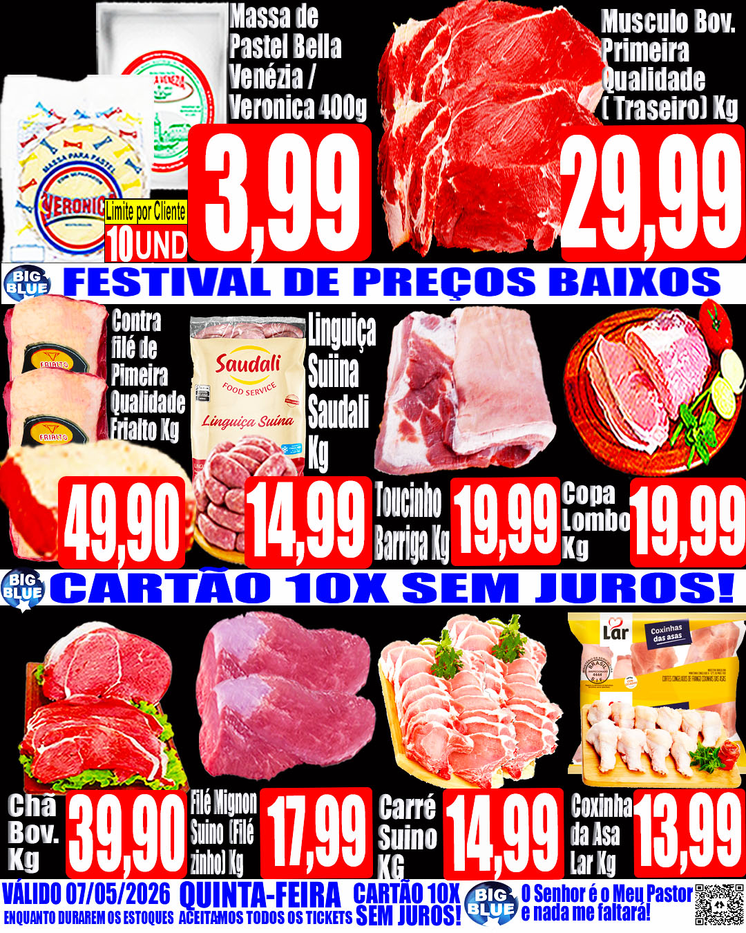 Supermercado Big Blue 1 Facebook ad: Big Blue Supermercado.