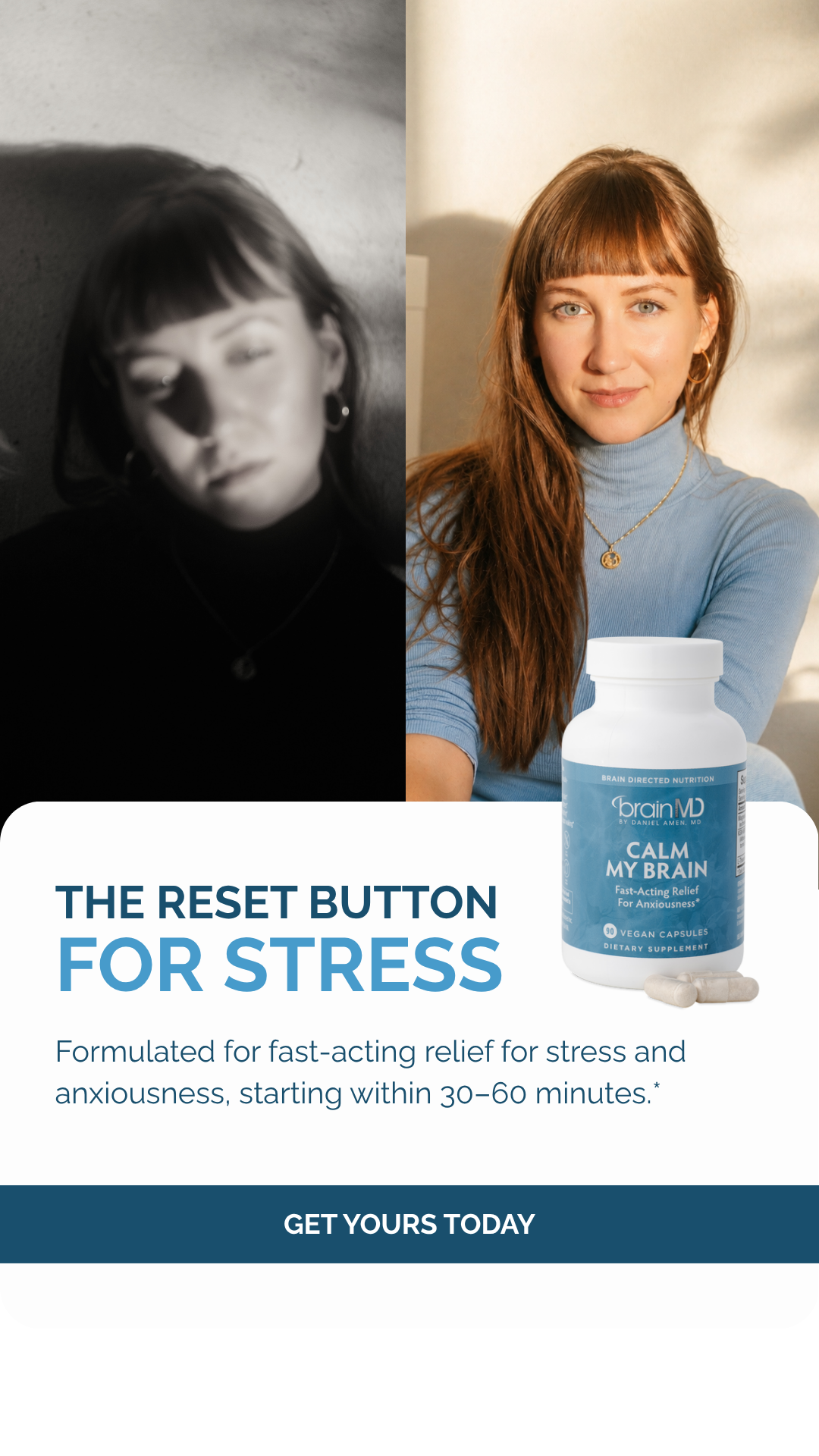 BrainMD Health Facebook ad