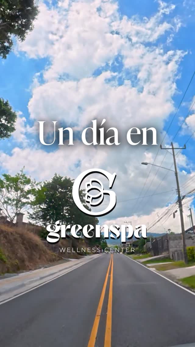 Green Spa Facebook ad: ¿Te imaginás dejar atrás el ruido y despertar…