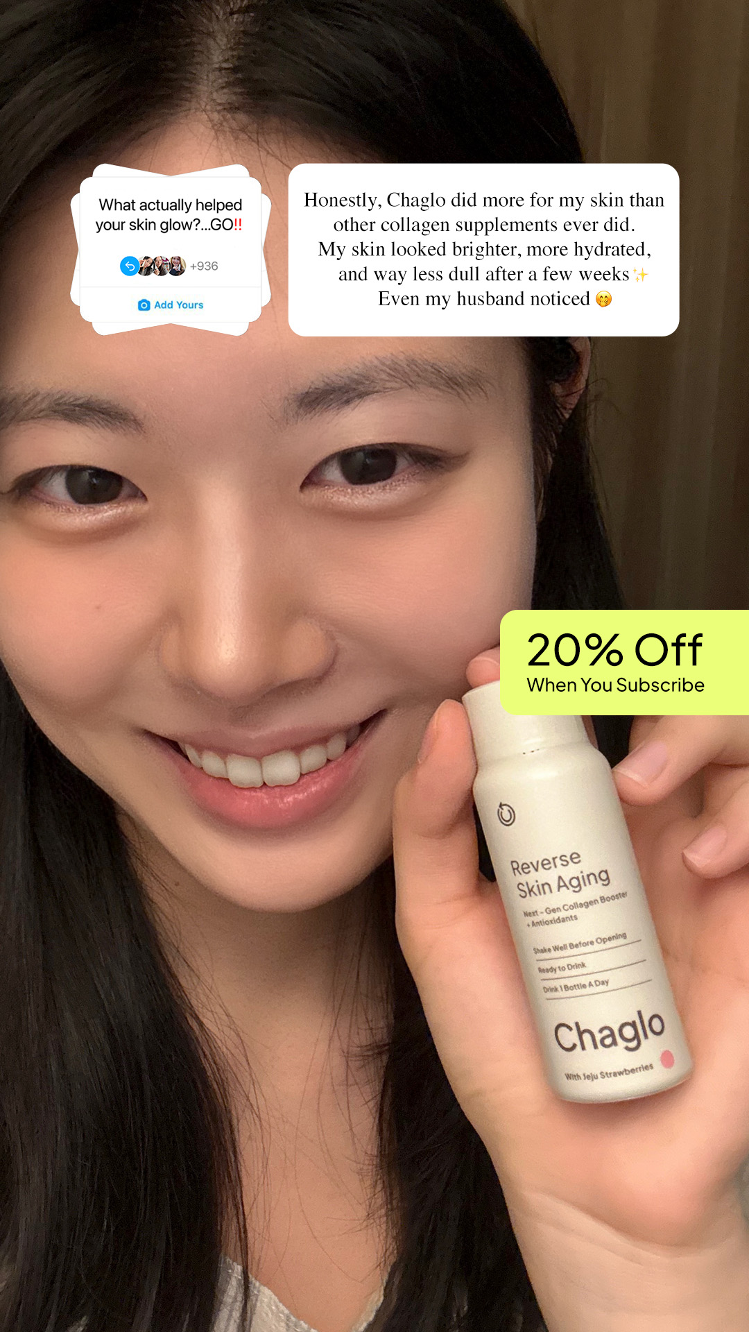 Drinkchaglo Facebook ad from Jun 1, 2026