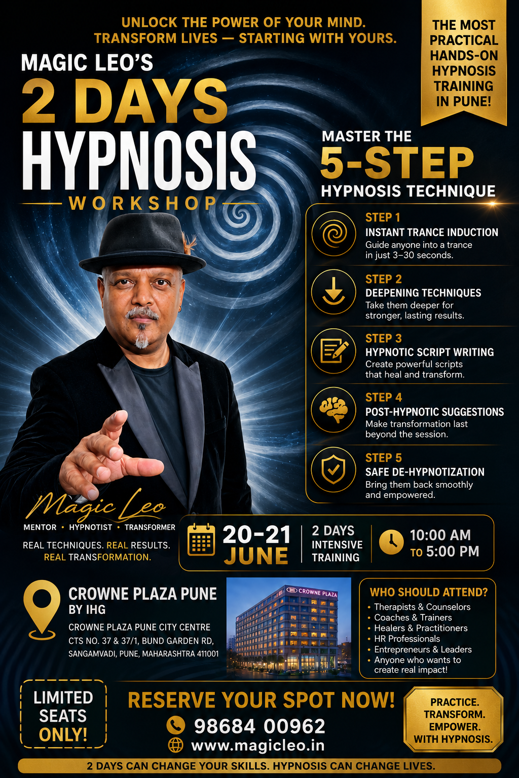 Hypnosis Anytime Anywhere Facebook ad from May 27, 2026