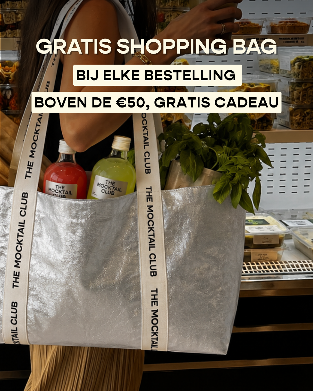 The Mocktail Club Facebook ad: Cadeautje? Yes, please.