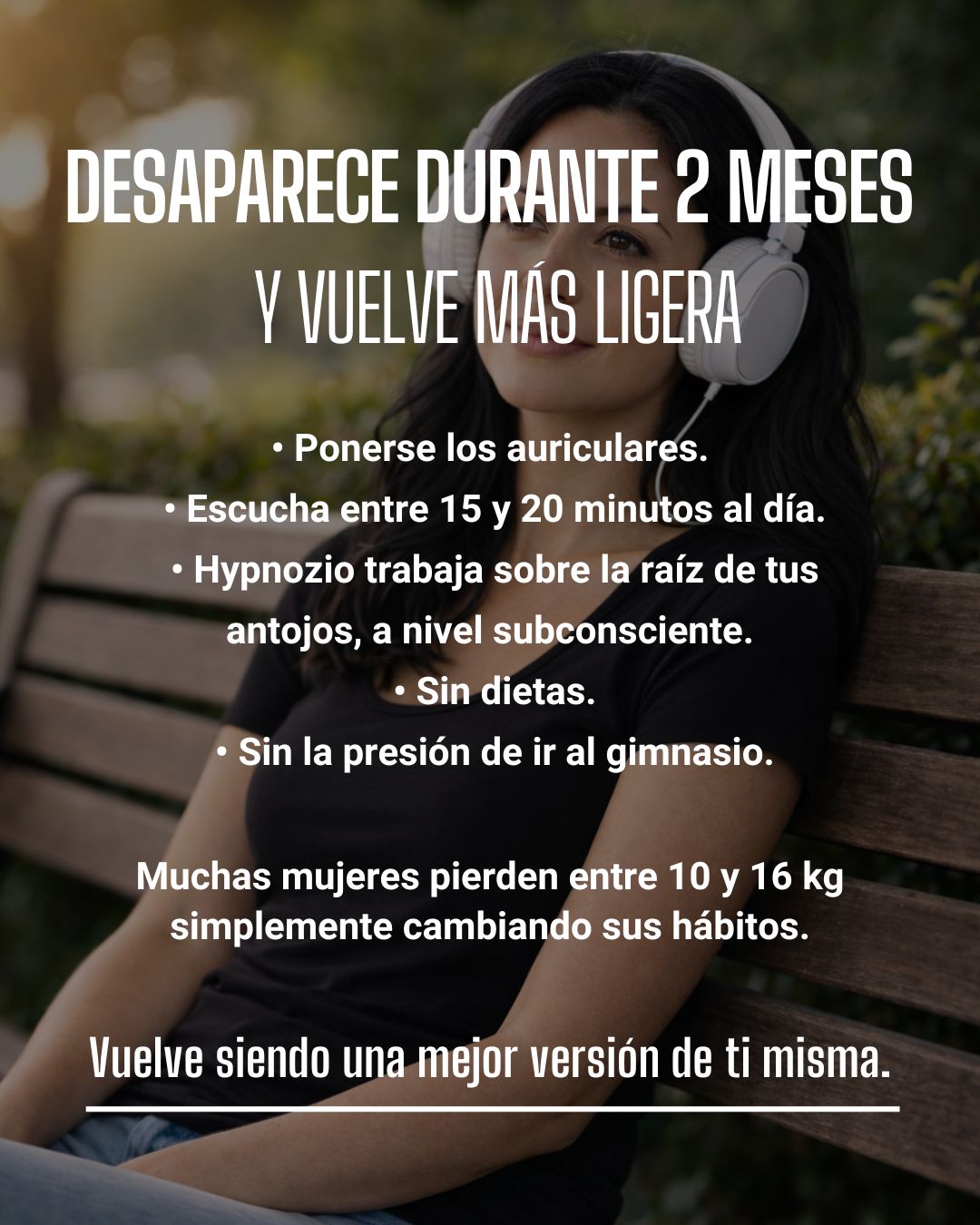 Hypnozio: power of hypnotherapy Facebook ad