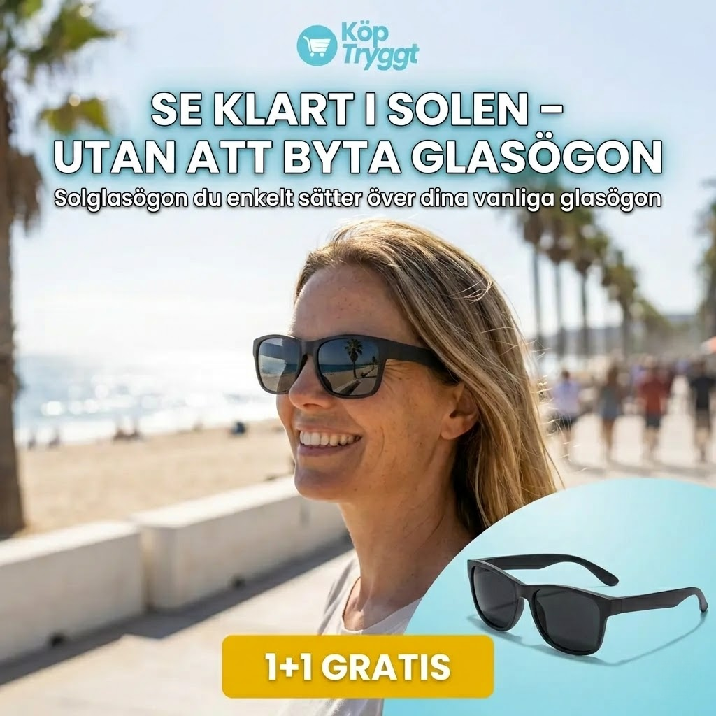 Köp Tryggt Facebook ad: Se klart i solen igen