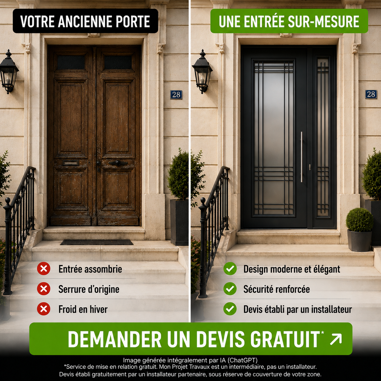 Mon Projet Travaux Facebook ad: Quel prix pour vos fenêtres en 2026?