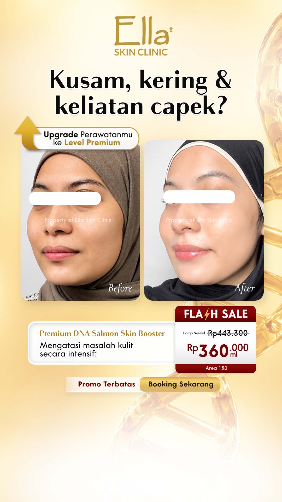 Ella Skin Clinic Facebook ad