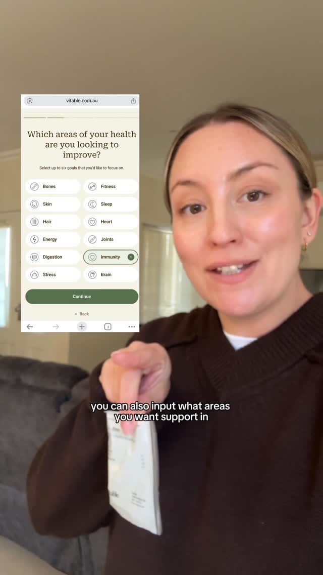 Aimee Hillsdon Facebook ad: I am guilty of historically avoiding supplements all…