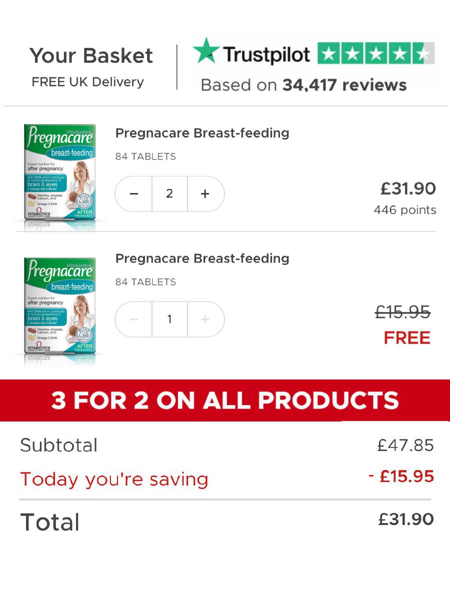 Vitabiotics Facebook ad