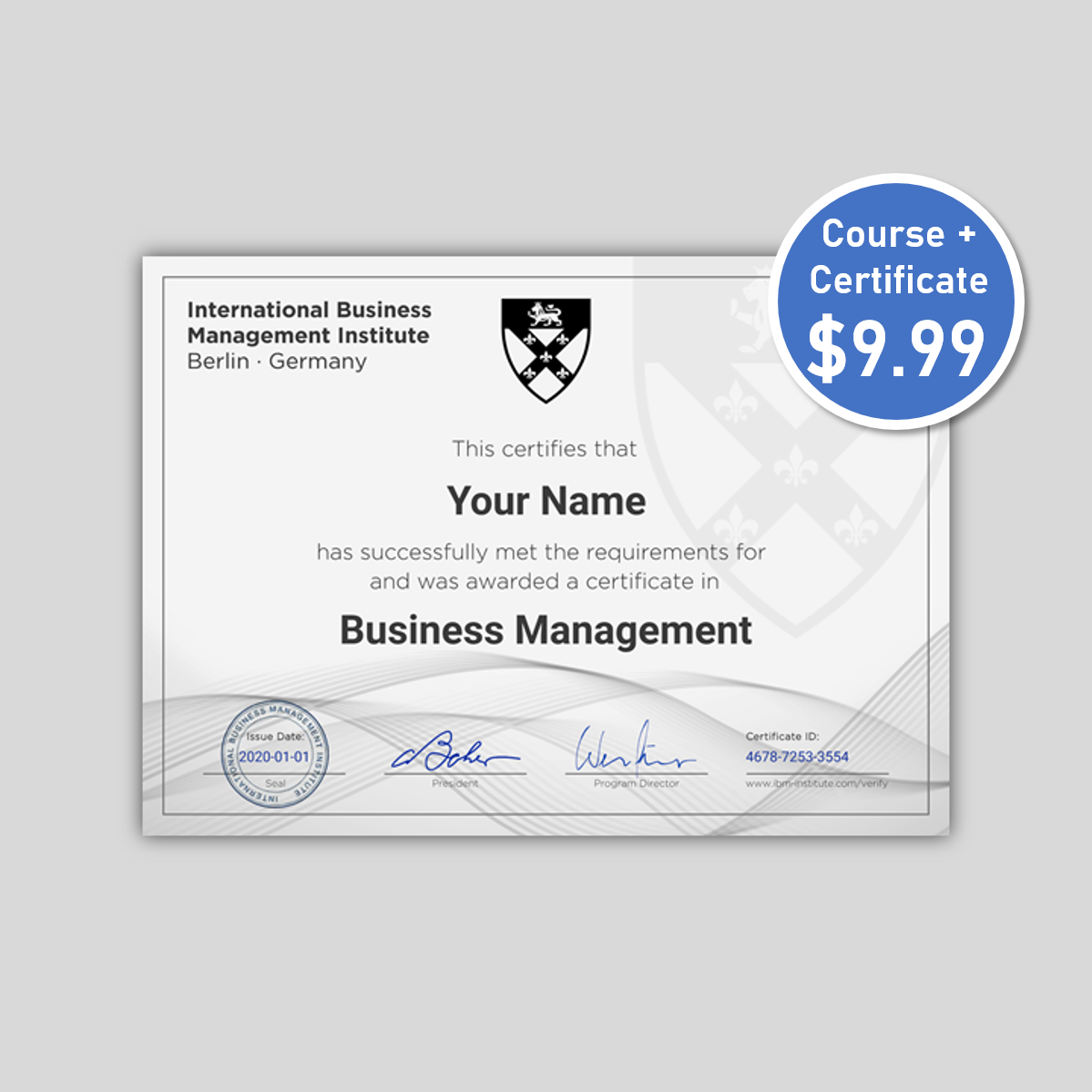 IBMI - International Business Management Institute Facebook ad