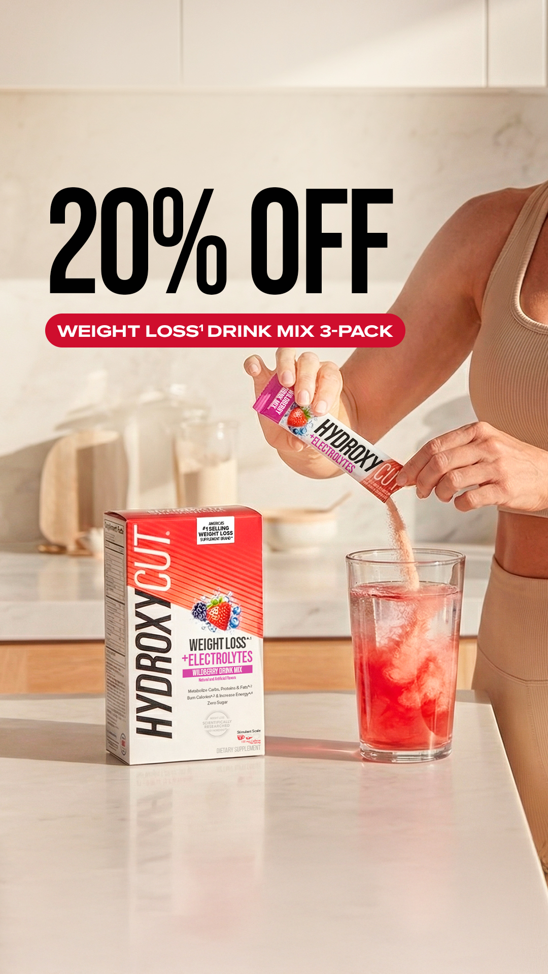 Hydroxycut Facebook ad