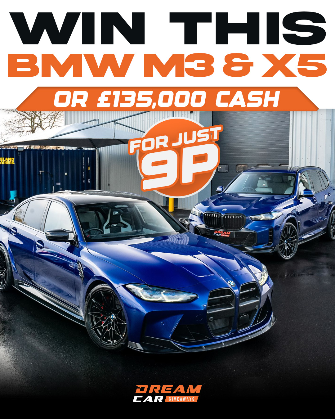 Dream Car Giveaways Facebook ad