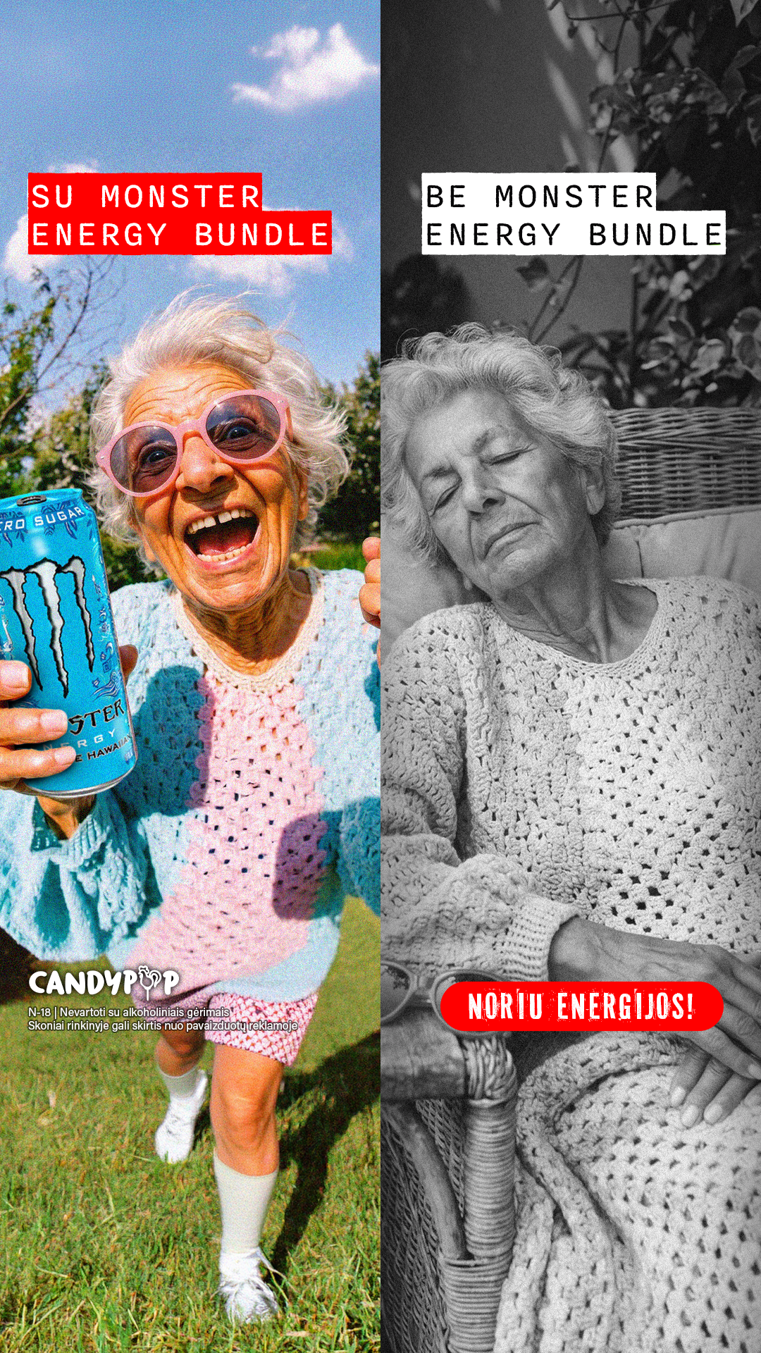 Candy POP Facebook ad
