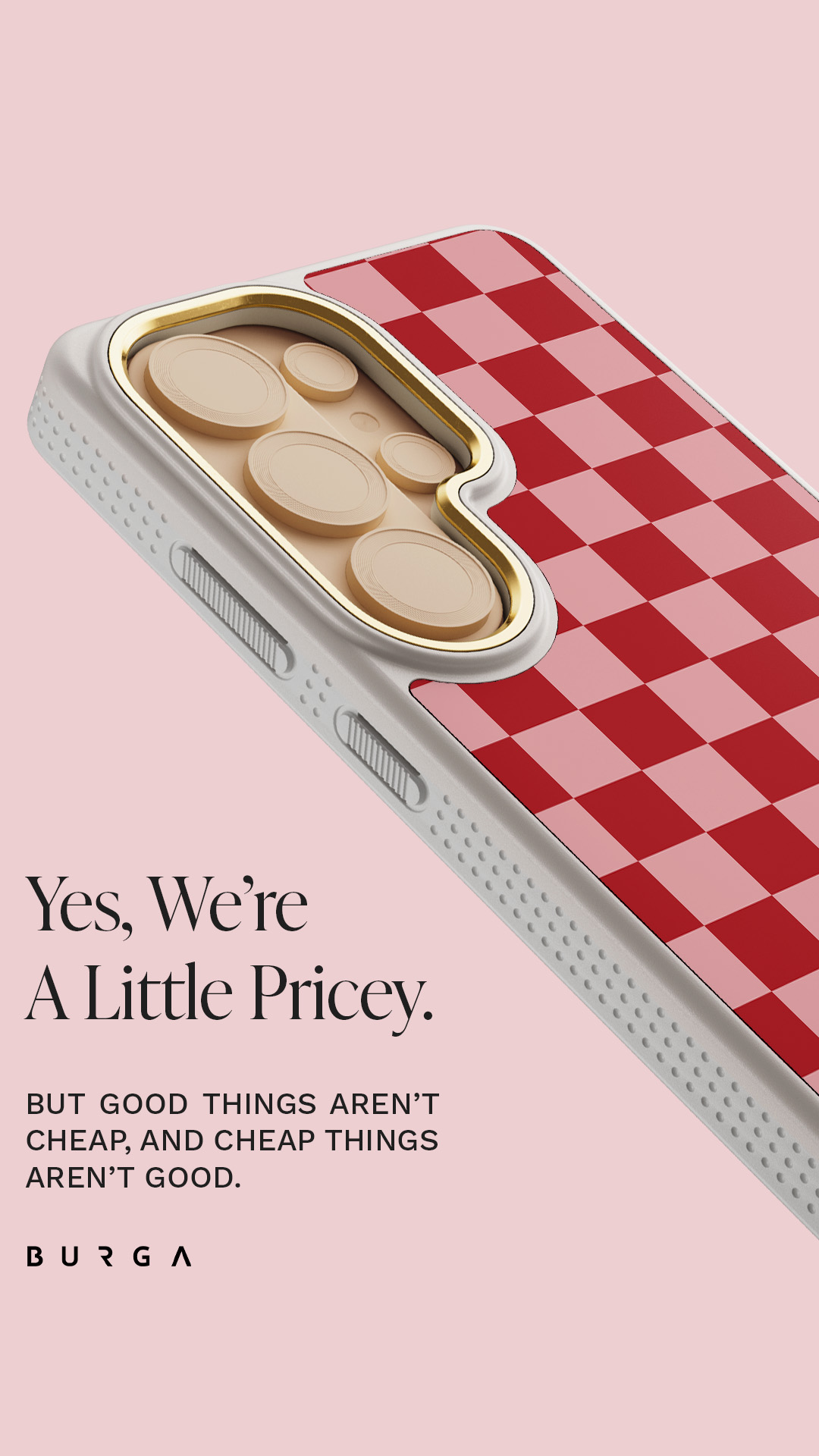 BURGA Cases Facebook ad