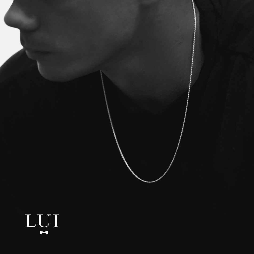 LUI JOYAS Facebook ad: New in. Cadena Rope de Plata - 1.4mm.