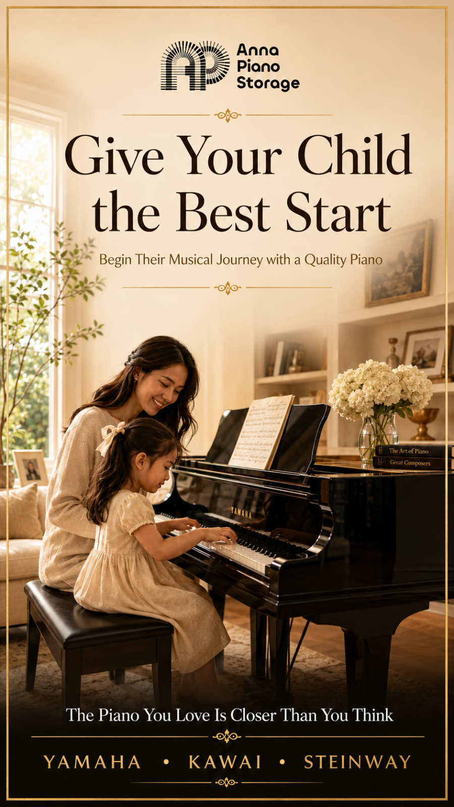 Anna Piano Storage Facebook ad from Jul 10, 2026