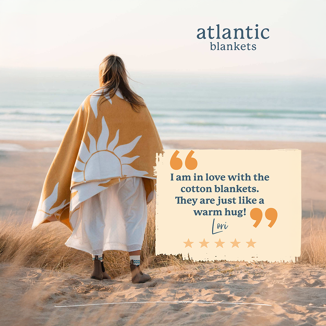 Atlantic Blankets Facebook ad