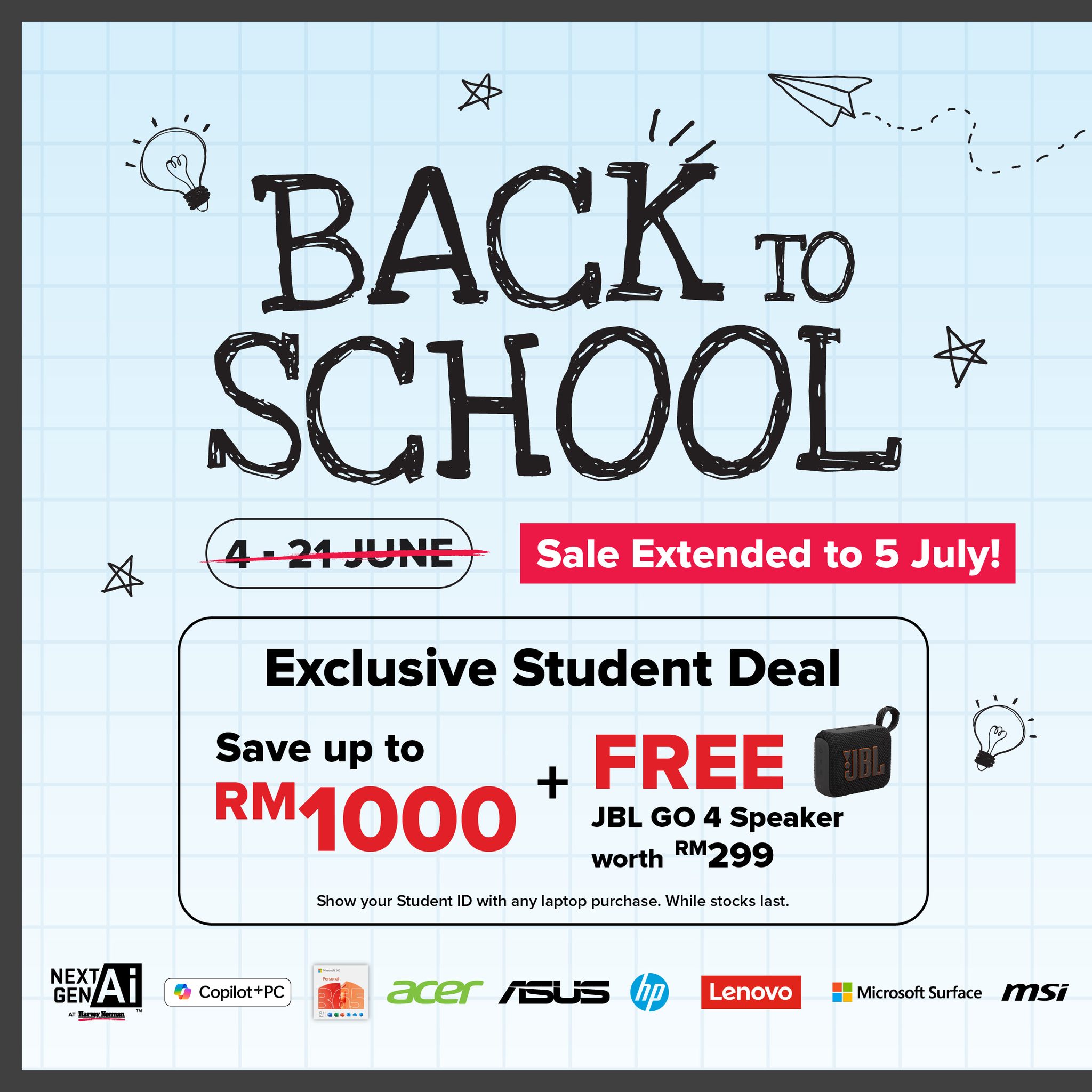 Harvey Norman Malaysia Facebook ad