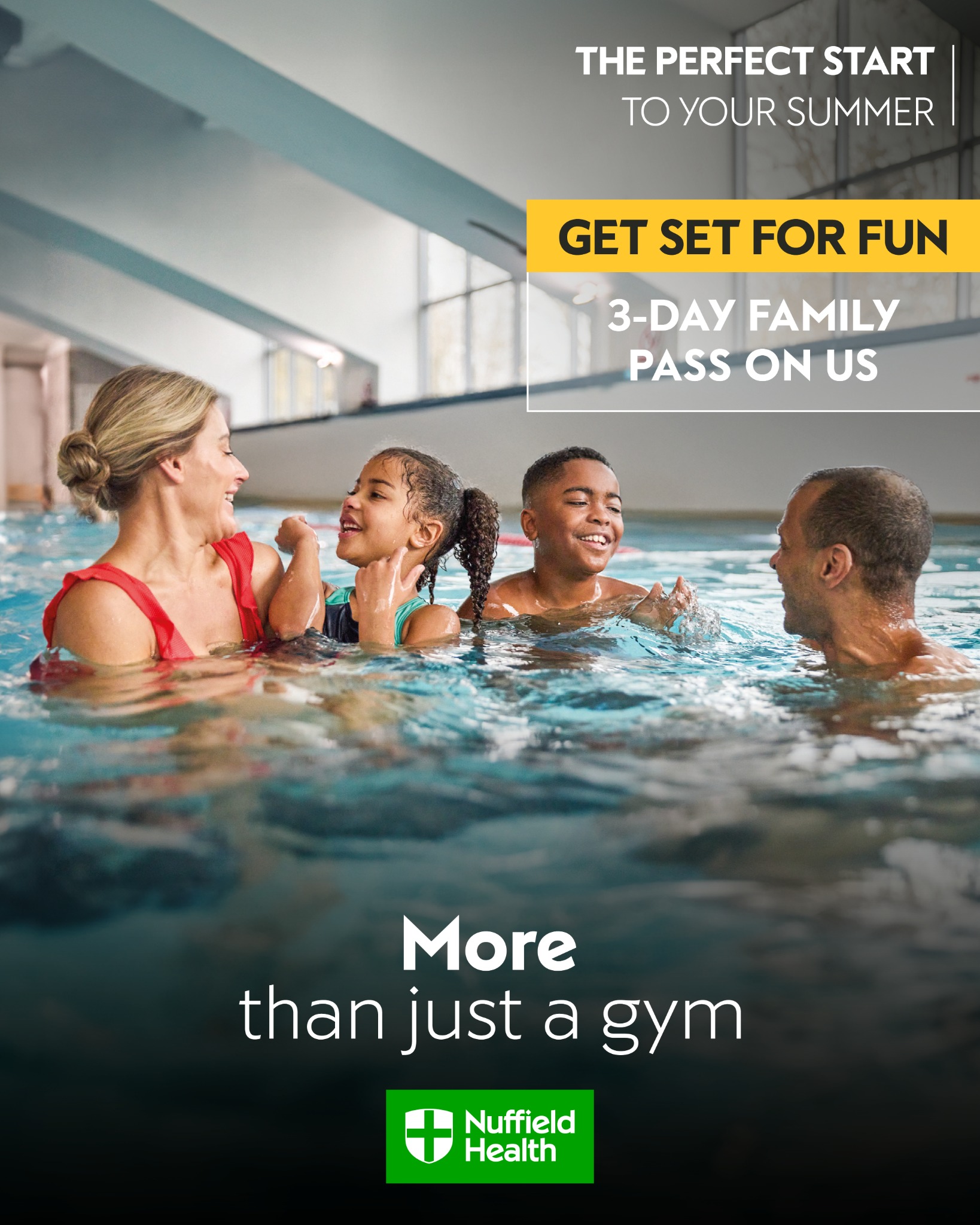 Nuffield Health Facebook ad