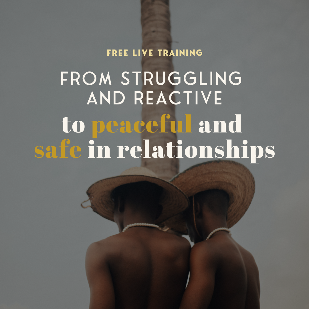 Eva Beronius at Self Mastery and Beyond Facebook ad: Free training: From struggling to safe in relationships
