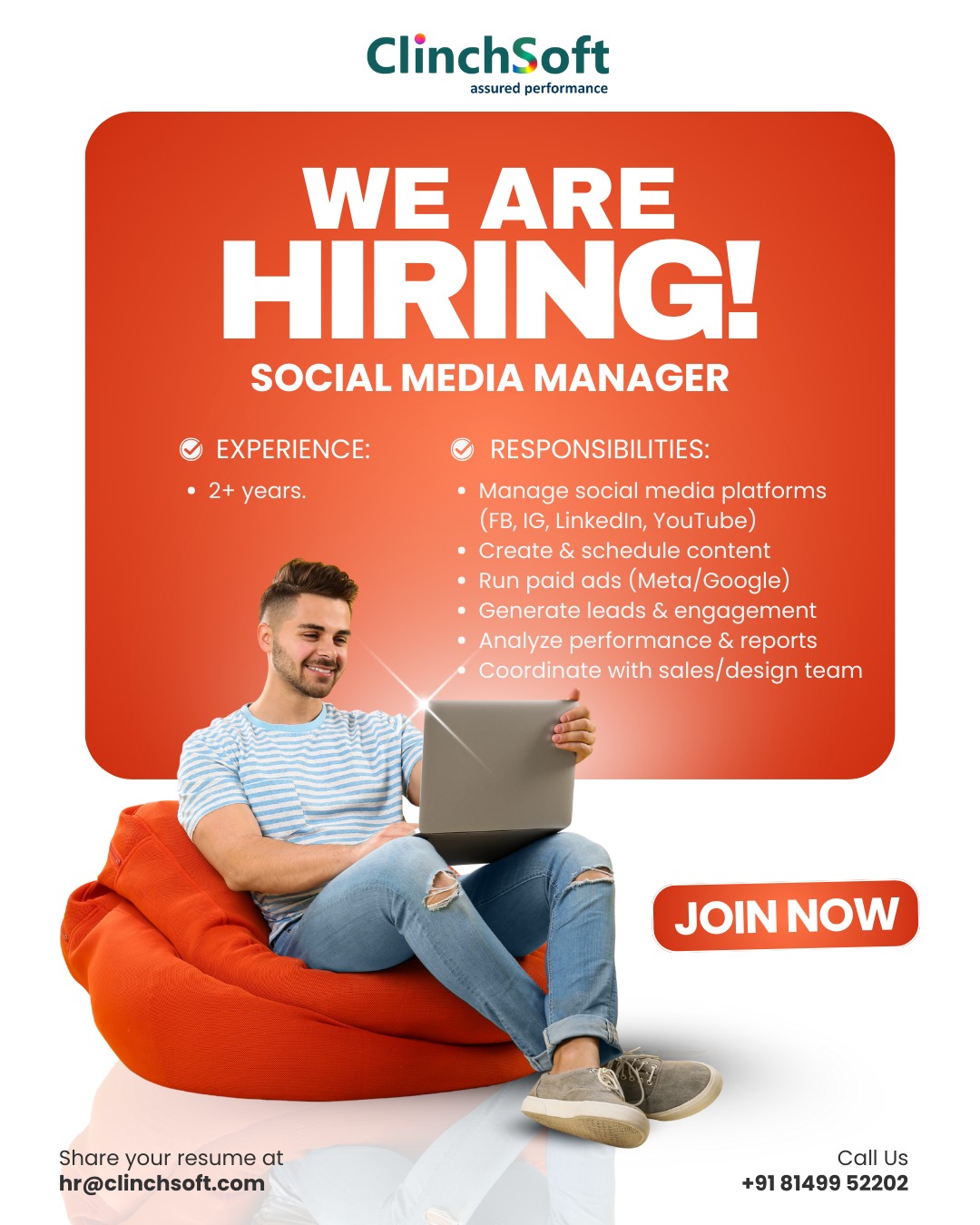 Clinchsoft Digital Marketing Facebook ad