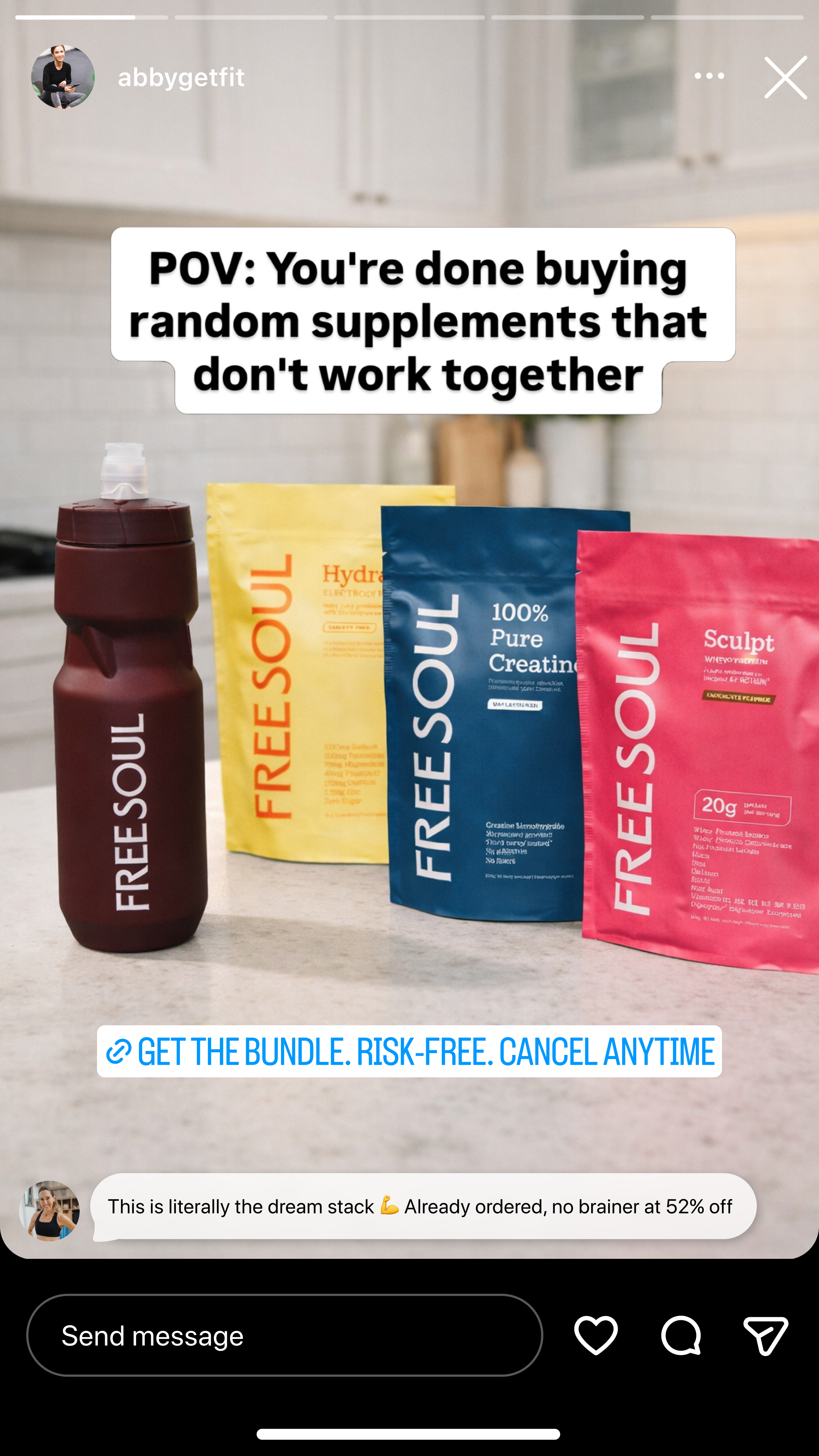 Free Soul Facebook ad