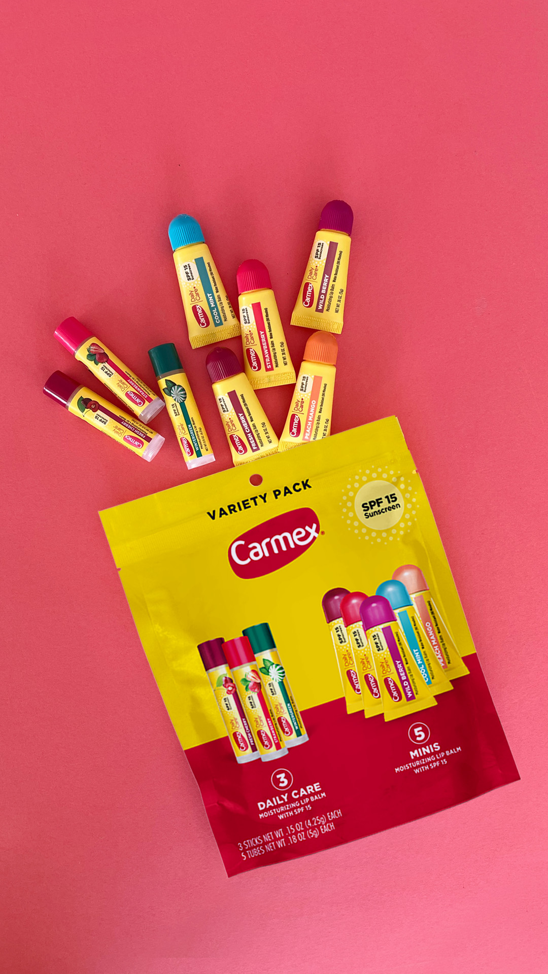 Carmex Facebook ad from Dec 3, 2025