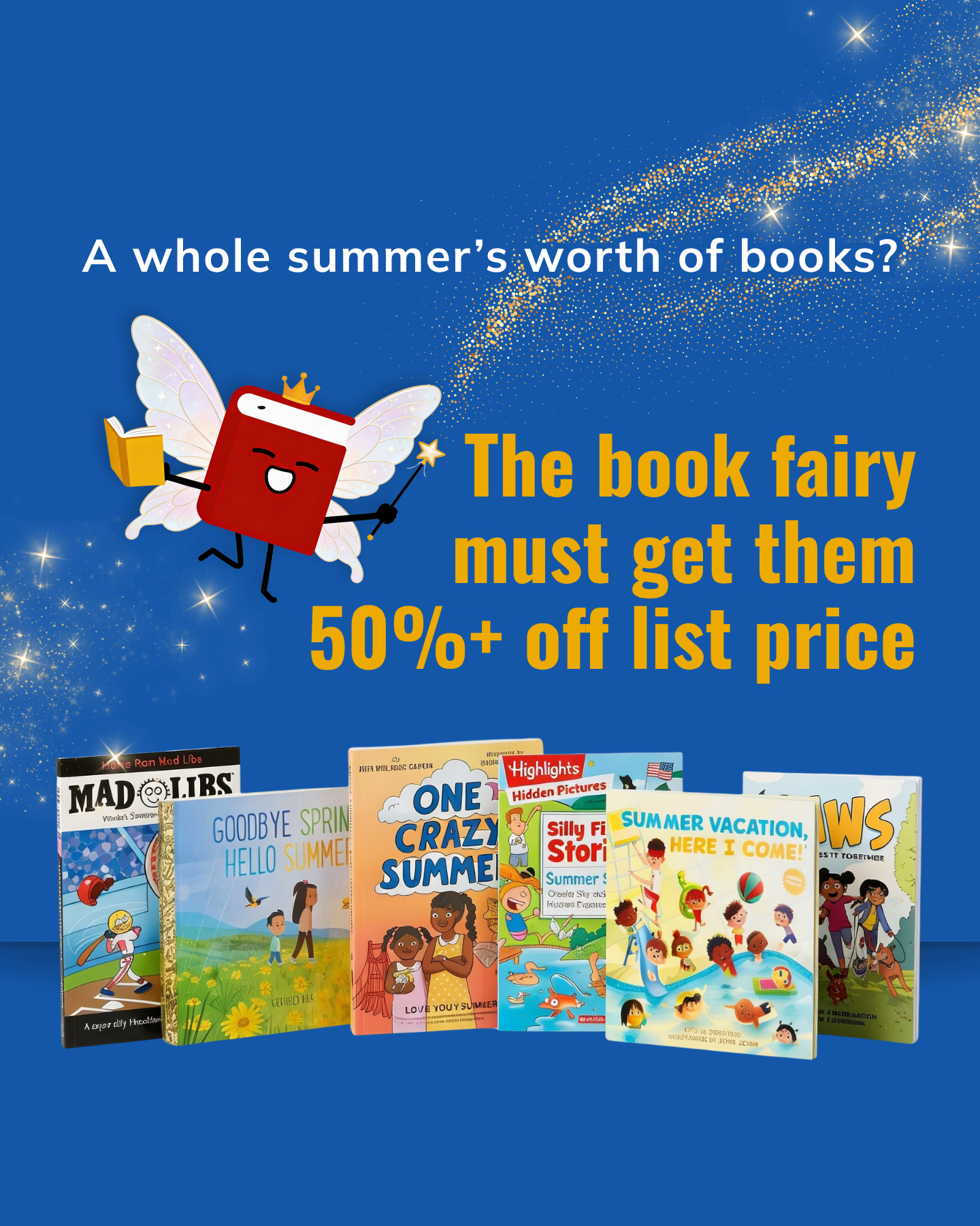 Book Outlet Facebook ad