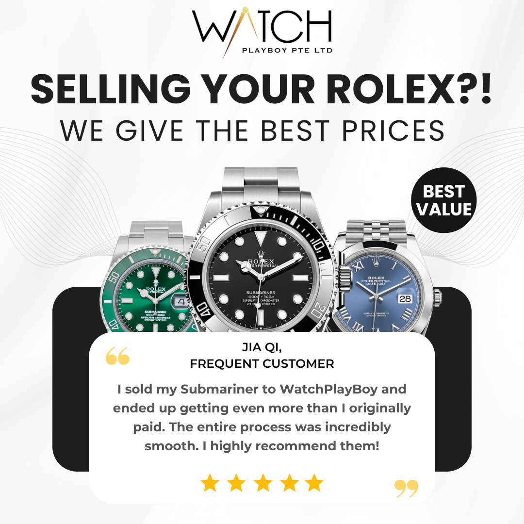 Watch playboy Malaysia Facebook ad: SELL US YOUR ROLEX