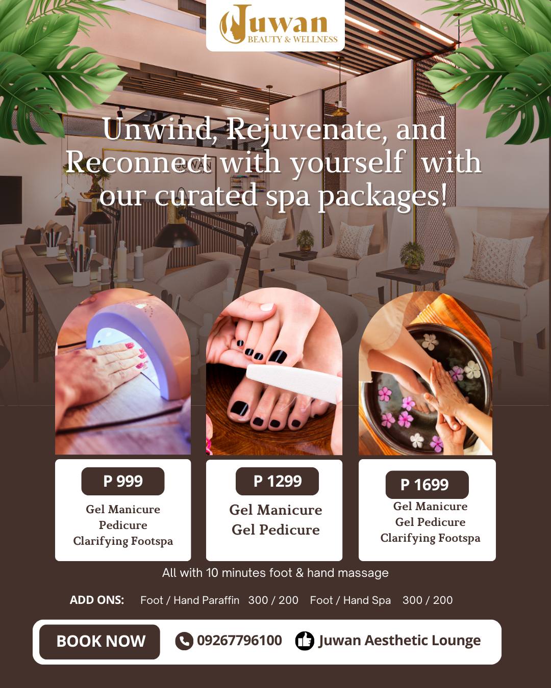 Juwan Aesthetic Lounge Facebook ad