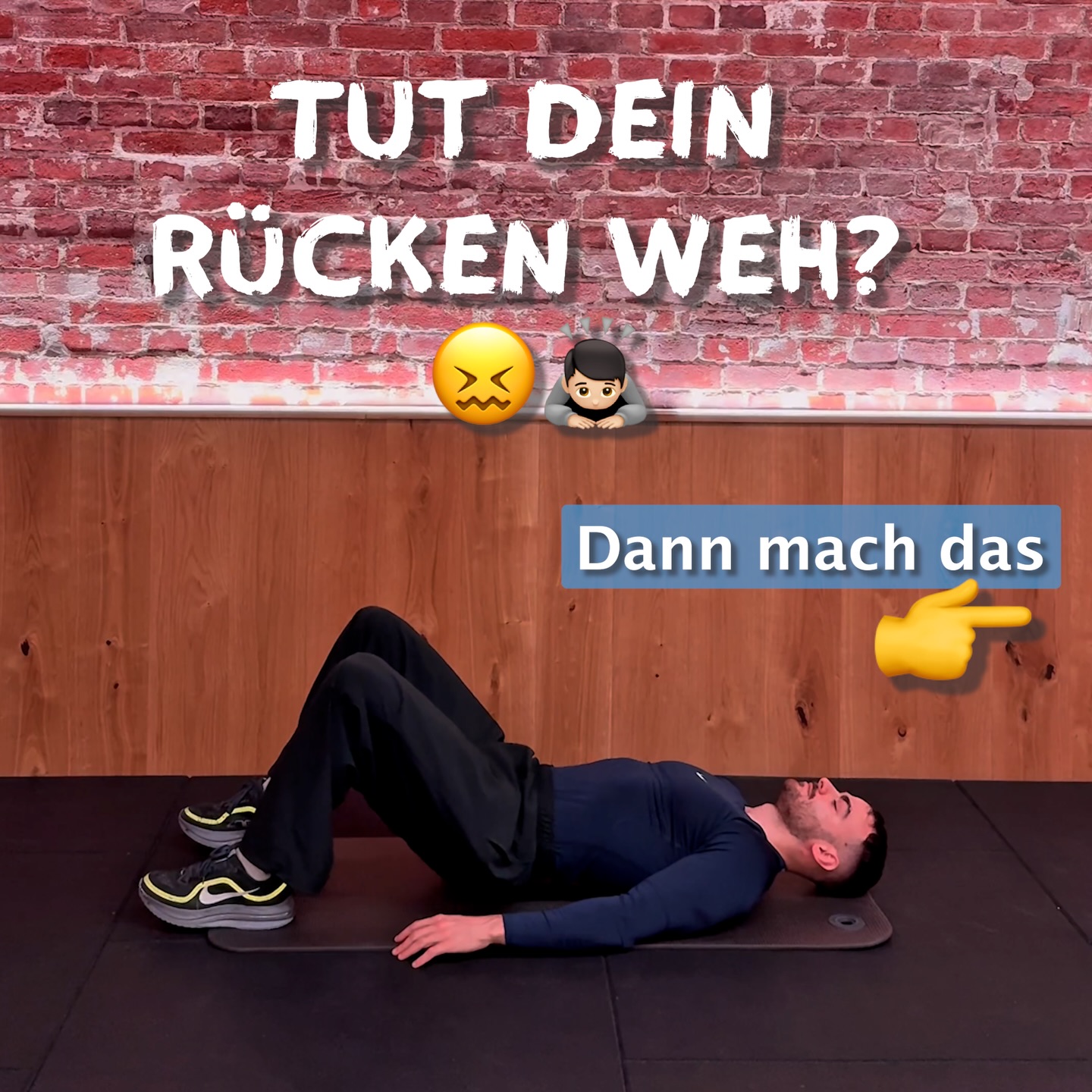 IKK classic Facebook ad: Trainer Saam zeigt dir drei Übungen, die deinem…