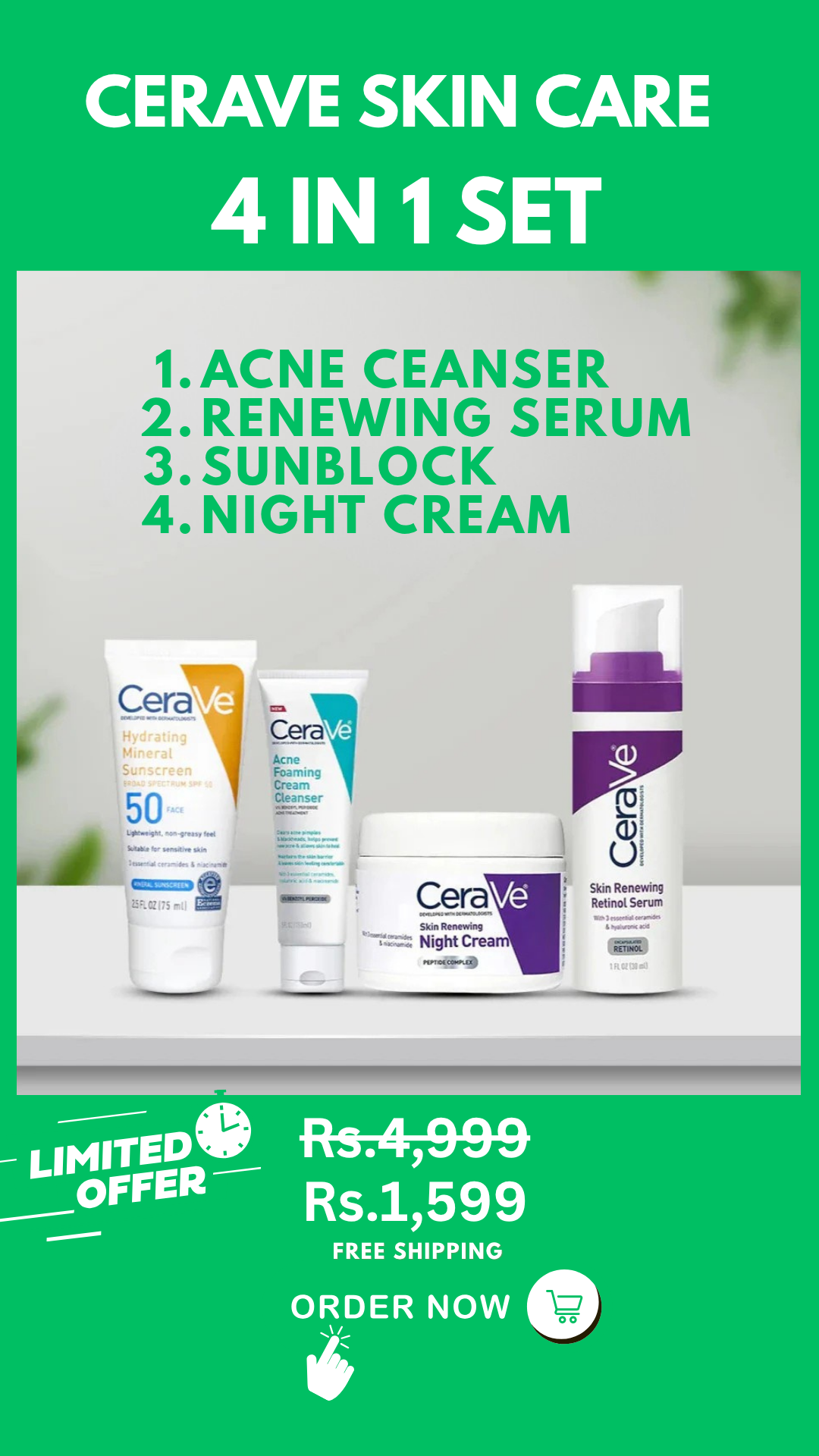 Clara Facebook ad from Nov 1, 2025