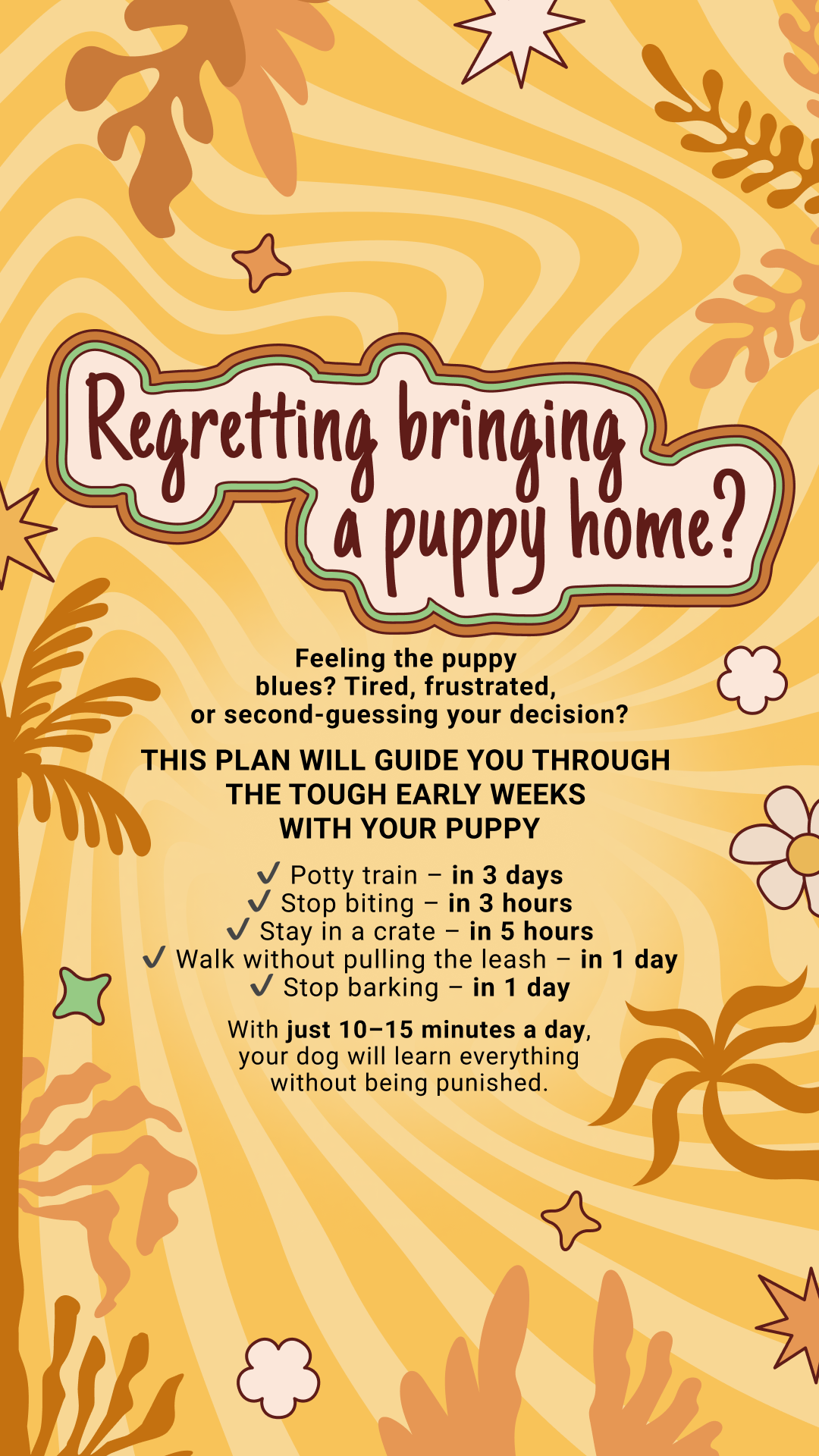 Woofz - Puppy Training Facebook ad