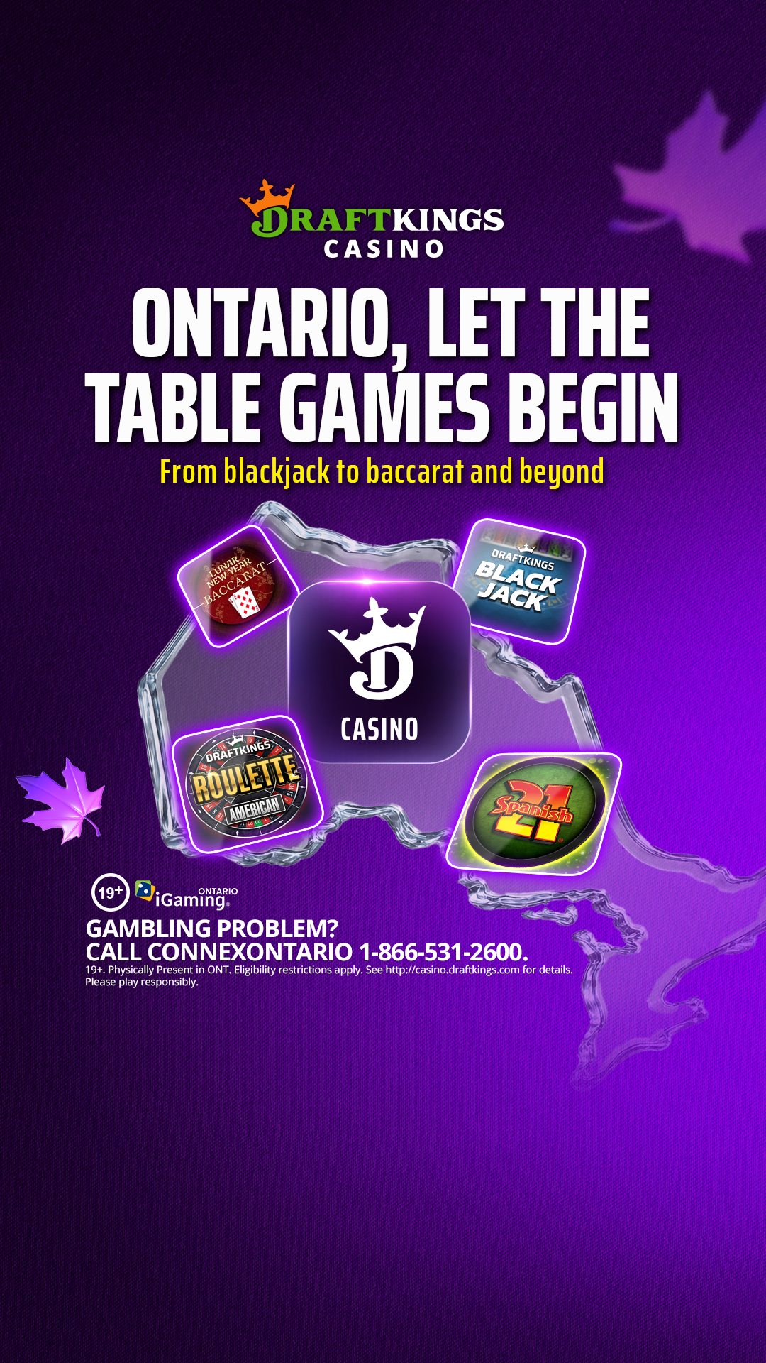DraftKings Casino Facebook ad