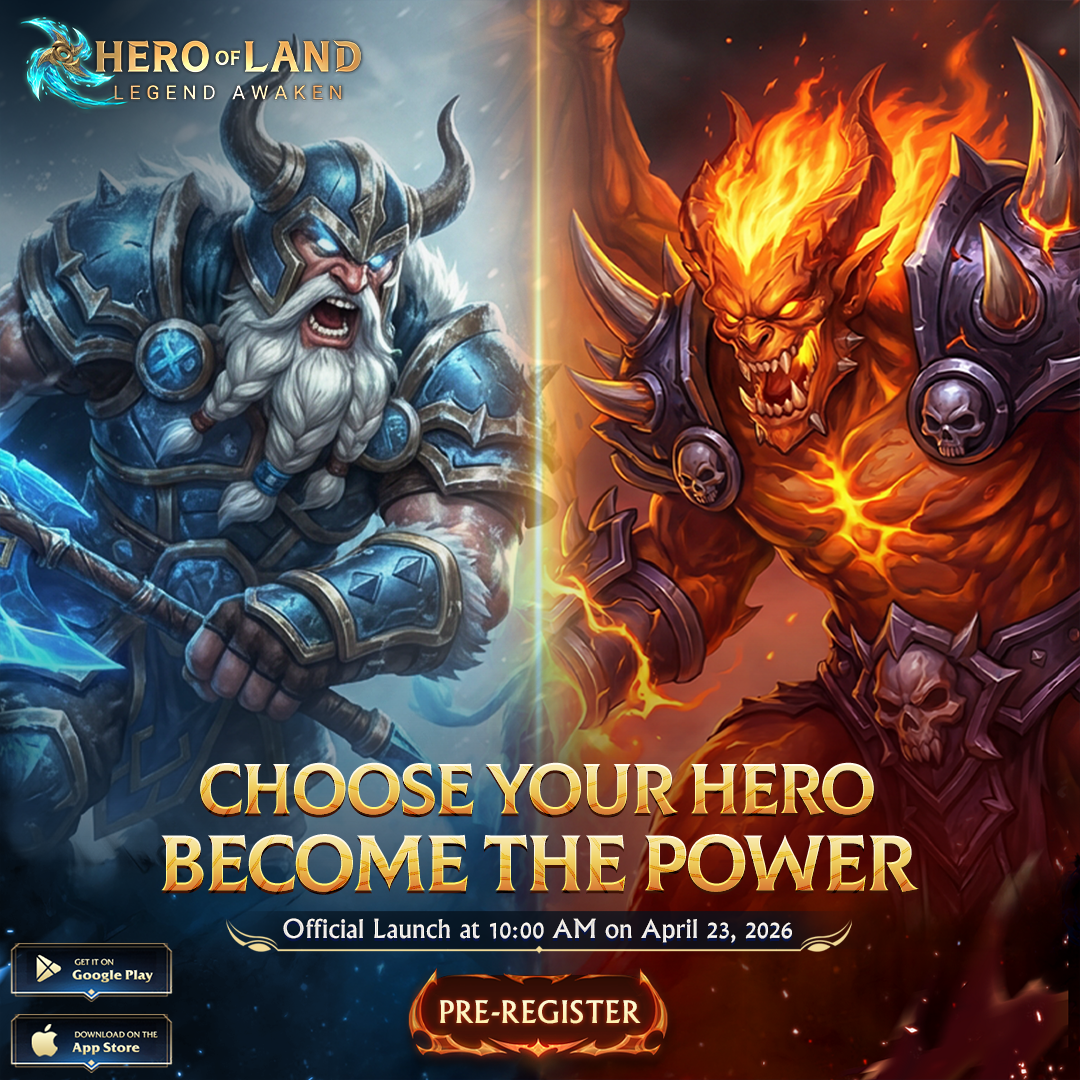 Hero of Land : All Stars Facebook ad