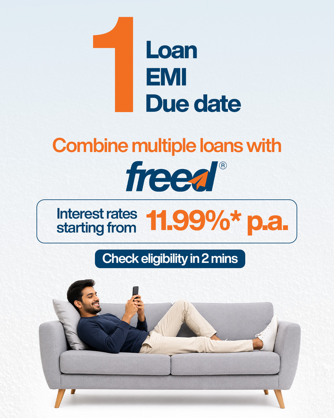 FREED Facebook ad