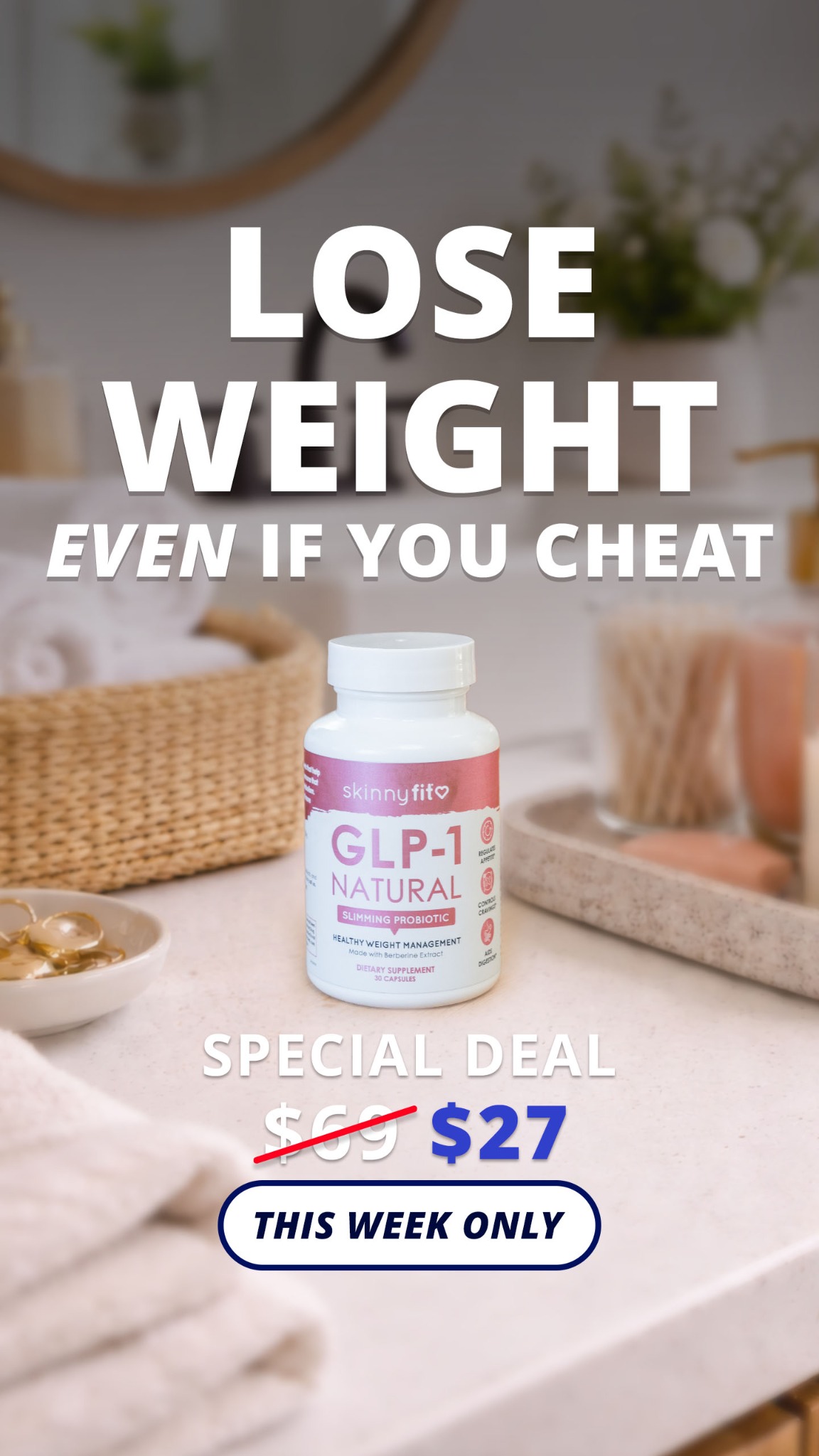 SkinnyFit Facebook ad