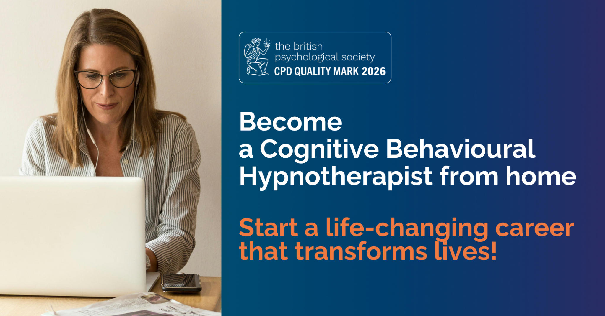 The UK College of Hypnosis & Hypnotherapy Facebook ad