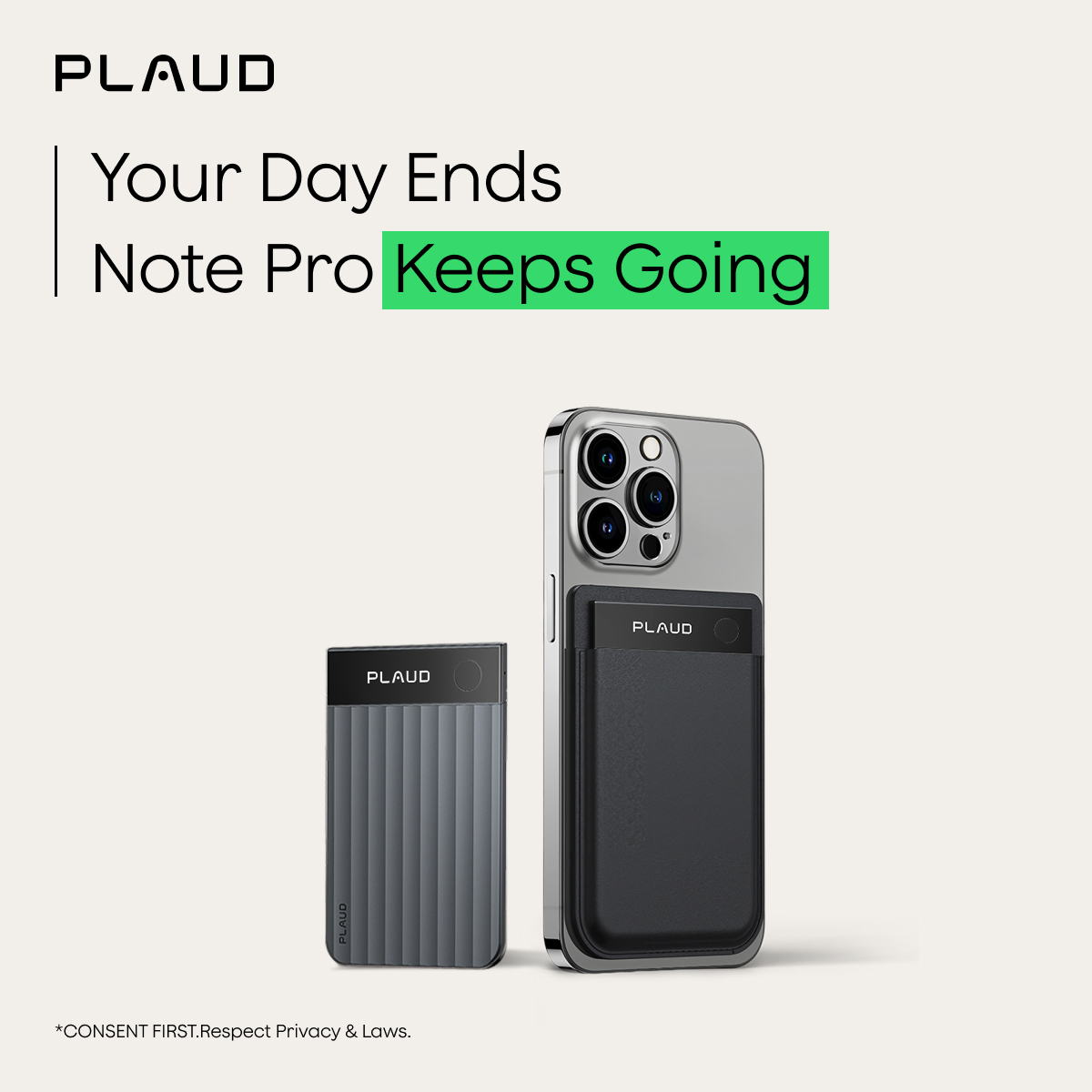 Plaud Facebook ad