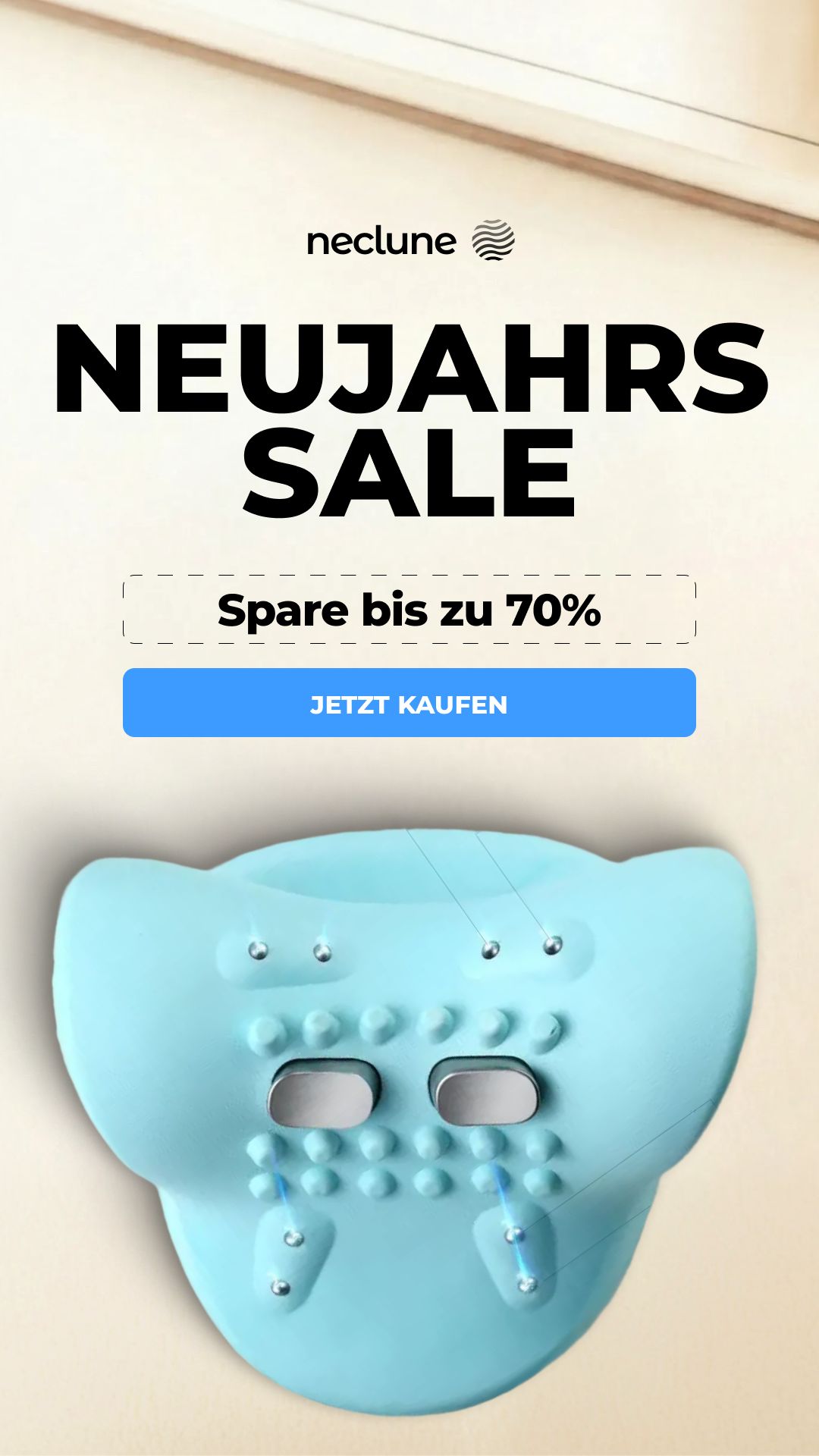 Neclune Facebook ad from Feb 19, 2026