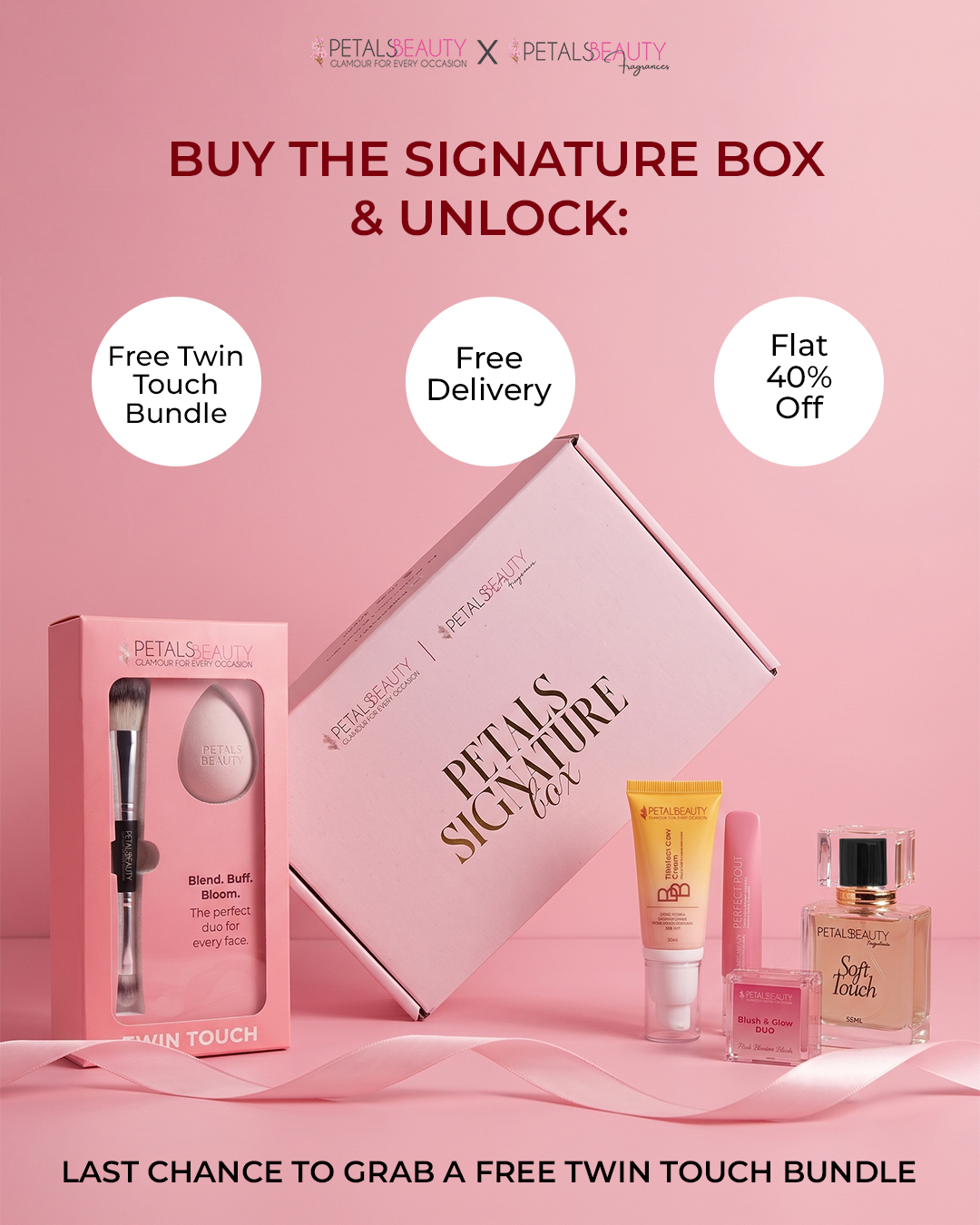 Petals Beauty Facebook ad