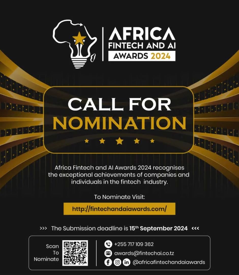 africafintechandaiawards Facebook ad: We are excited to announce the Africa FinTech…