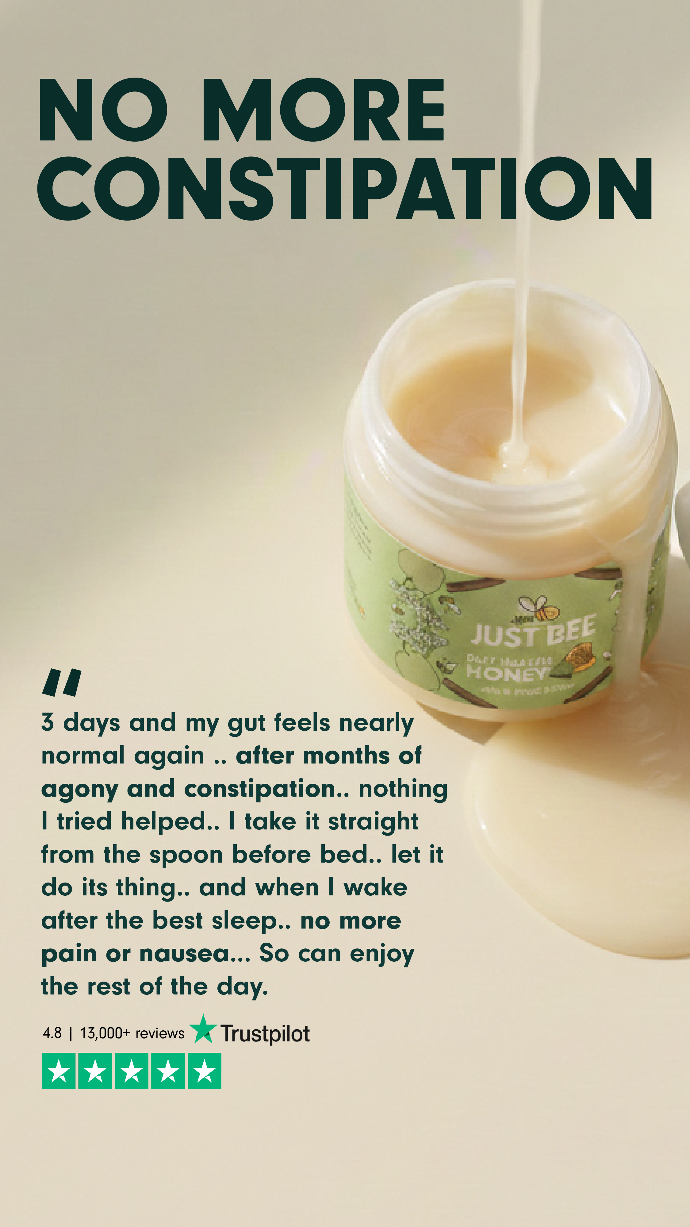 Just Bee Honey Facebook ad