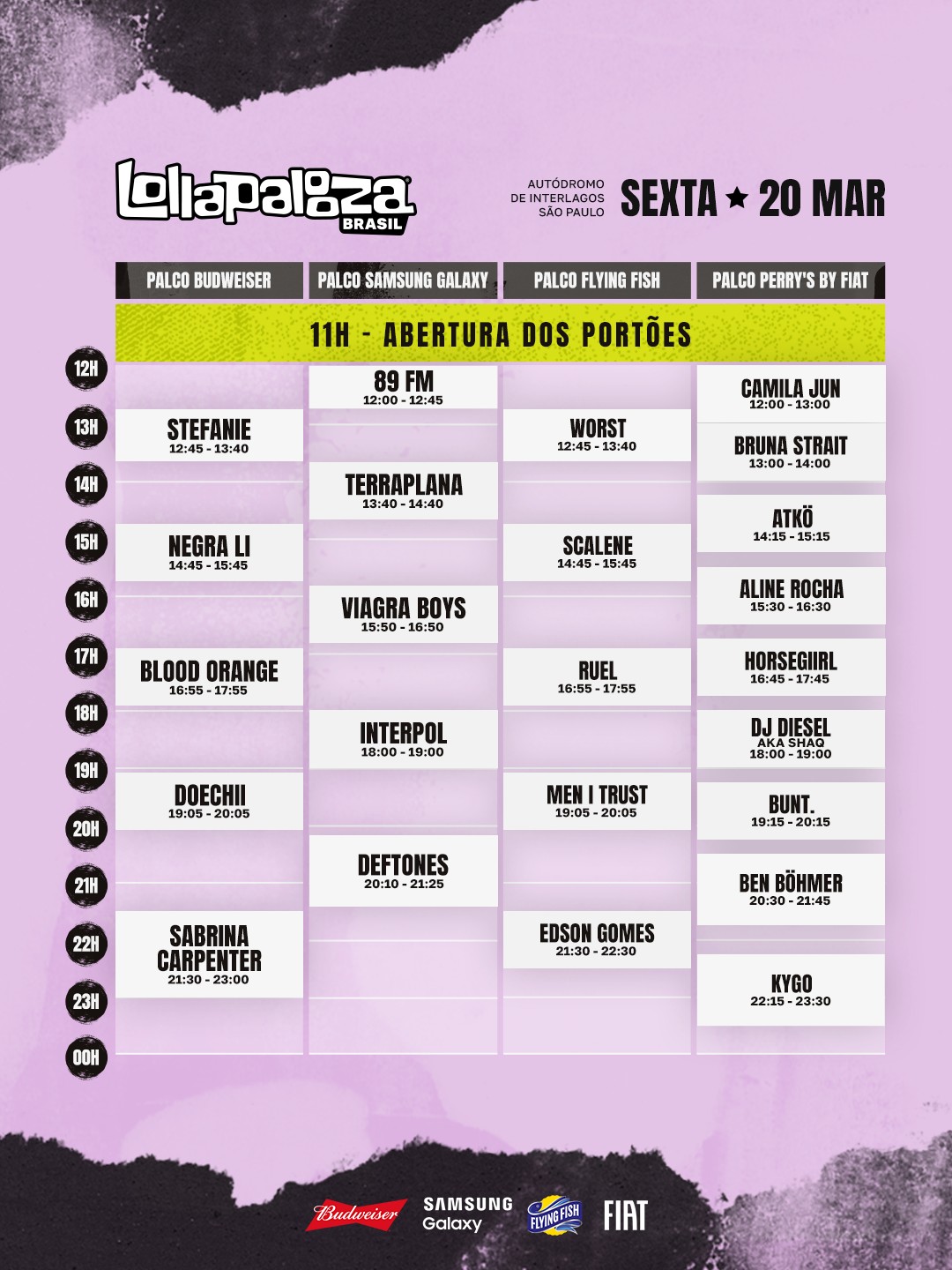 Lollapalooza Brasil Facebook ad